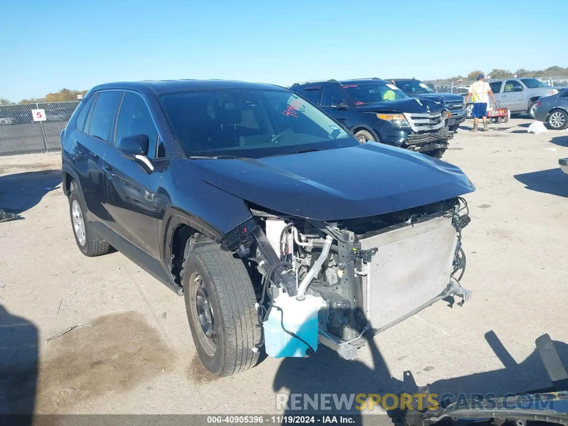 1 Photograph of a damaged car 2T3F1RFV1PC374896 TOYOTA RAV4 2023
