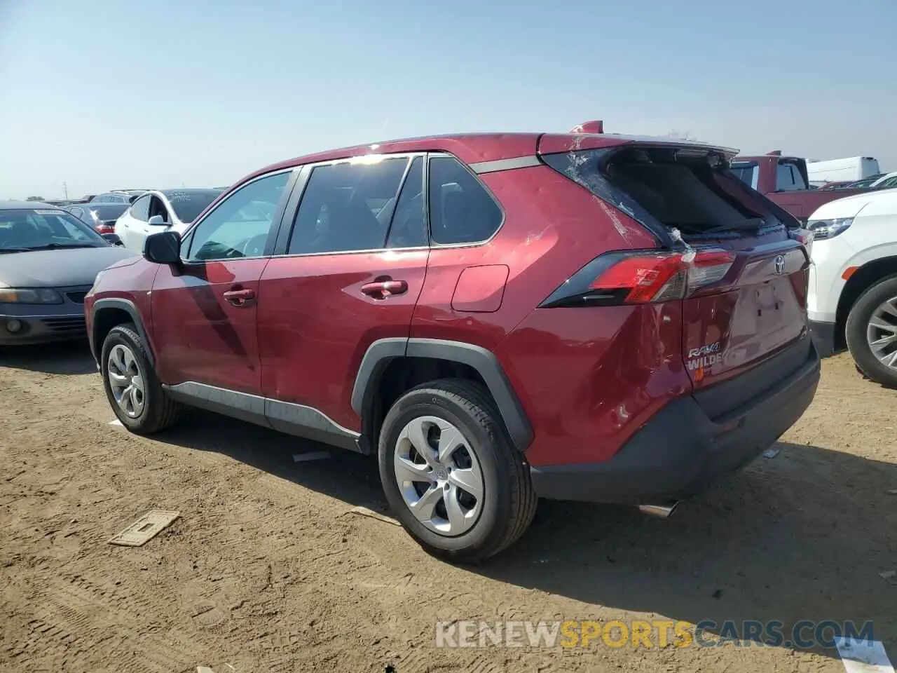 2 Photograph of a damaged car 2T3F1RFV1PW369762 TOYOTA RAV4 2023