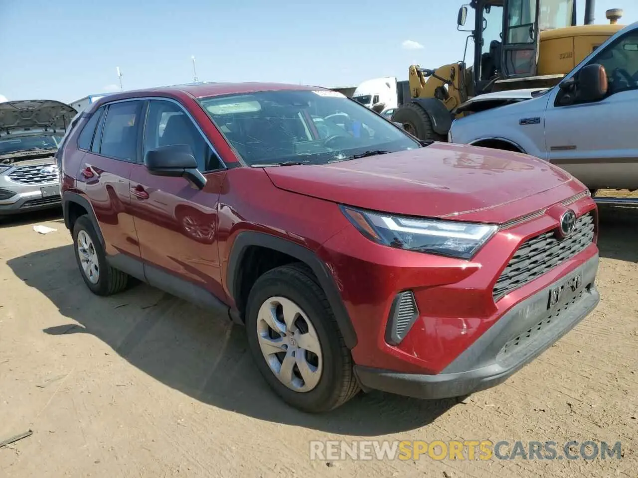 4 Photograph of a damaged car 2T3F1RFV1PW369762 TOYOTA RAV4 2023