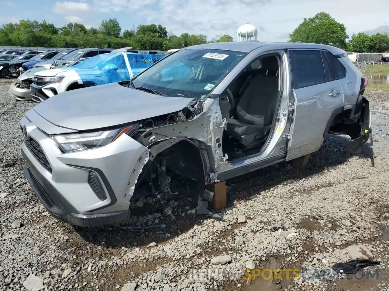 1 Photograph of a damaged car 2T3F1RFV1PW407331 TOYOTA RAV4 2023