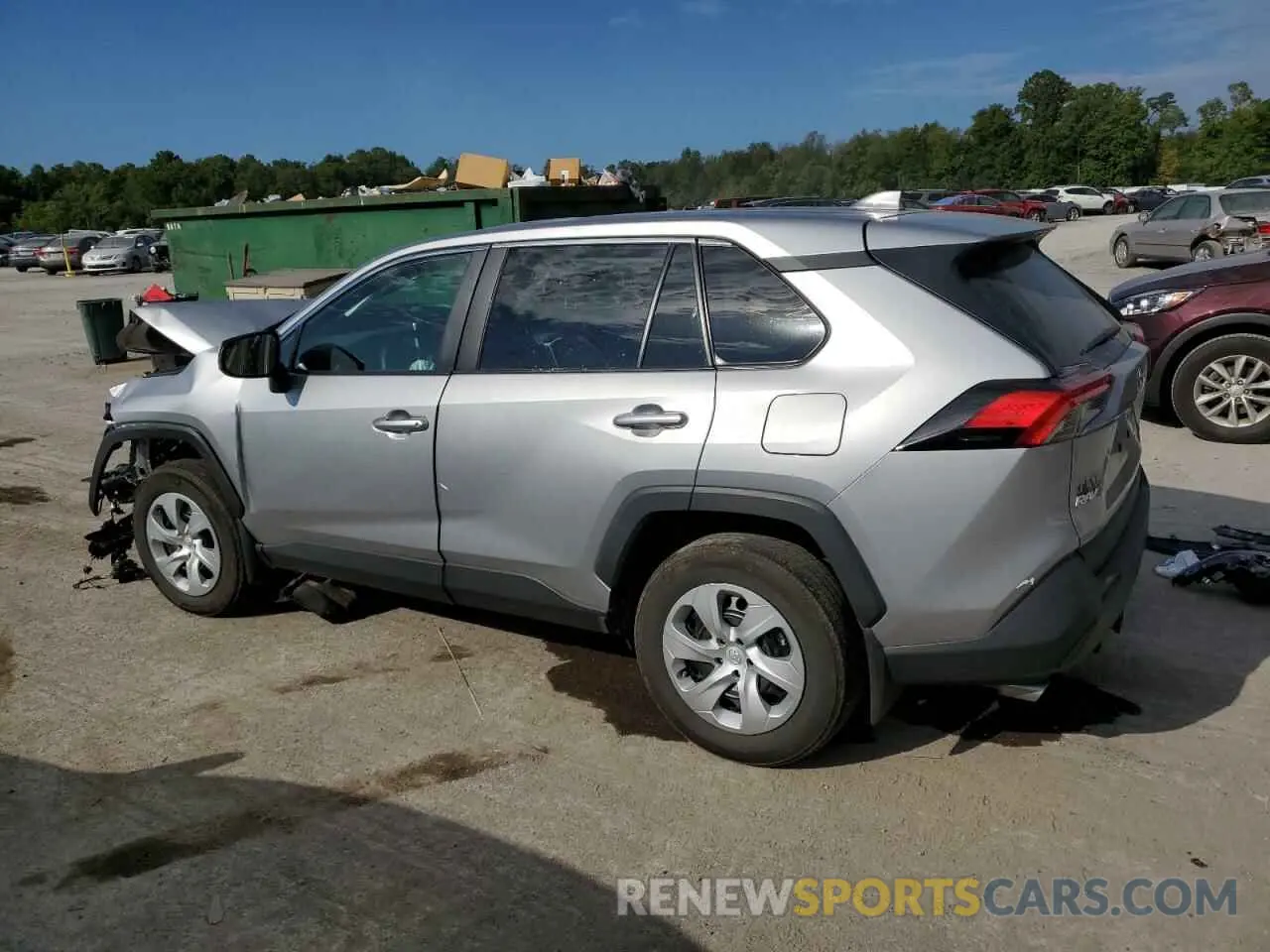 2 Photograph of a damaged car 2T3F1RFV2PC386541 TOYOTA RAV4 2023