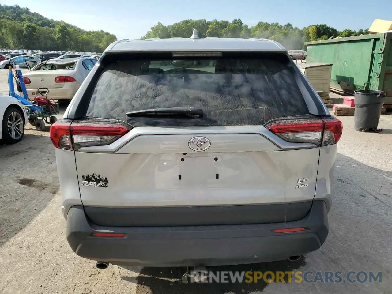 6 Photograph of a damaged car 2T3F1RFV2PC386541 TOYOTA RAV4 2023