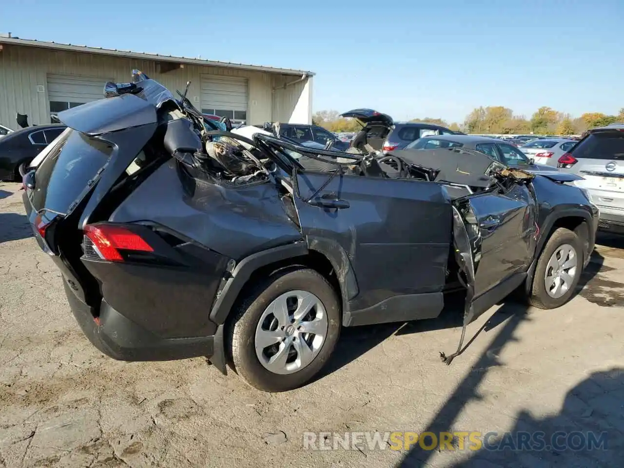 3 Photograph of a damaged car 2T3F1RFV2PW348645 TOYOTA RAV4 2023