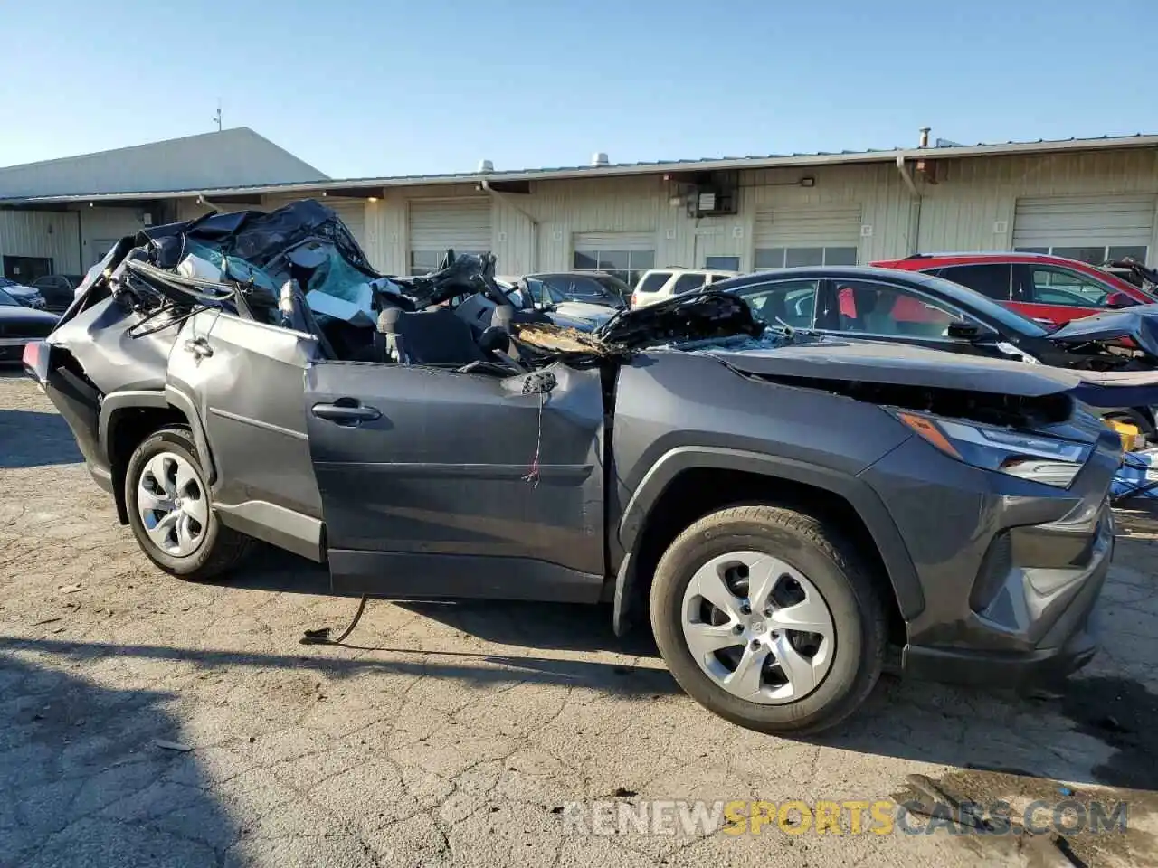 4 Photograph of a damaged car 2T3F1RFV2PW348645 TOYOTA RAV4 2023