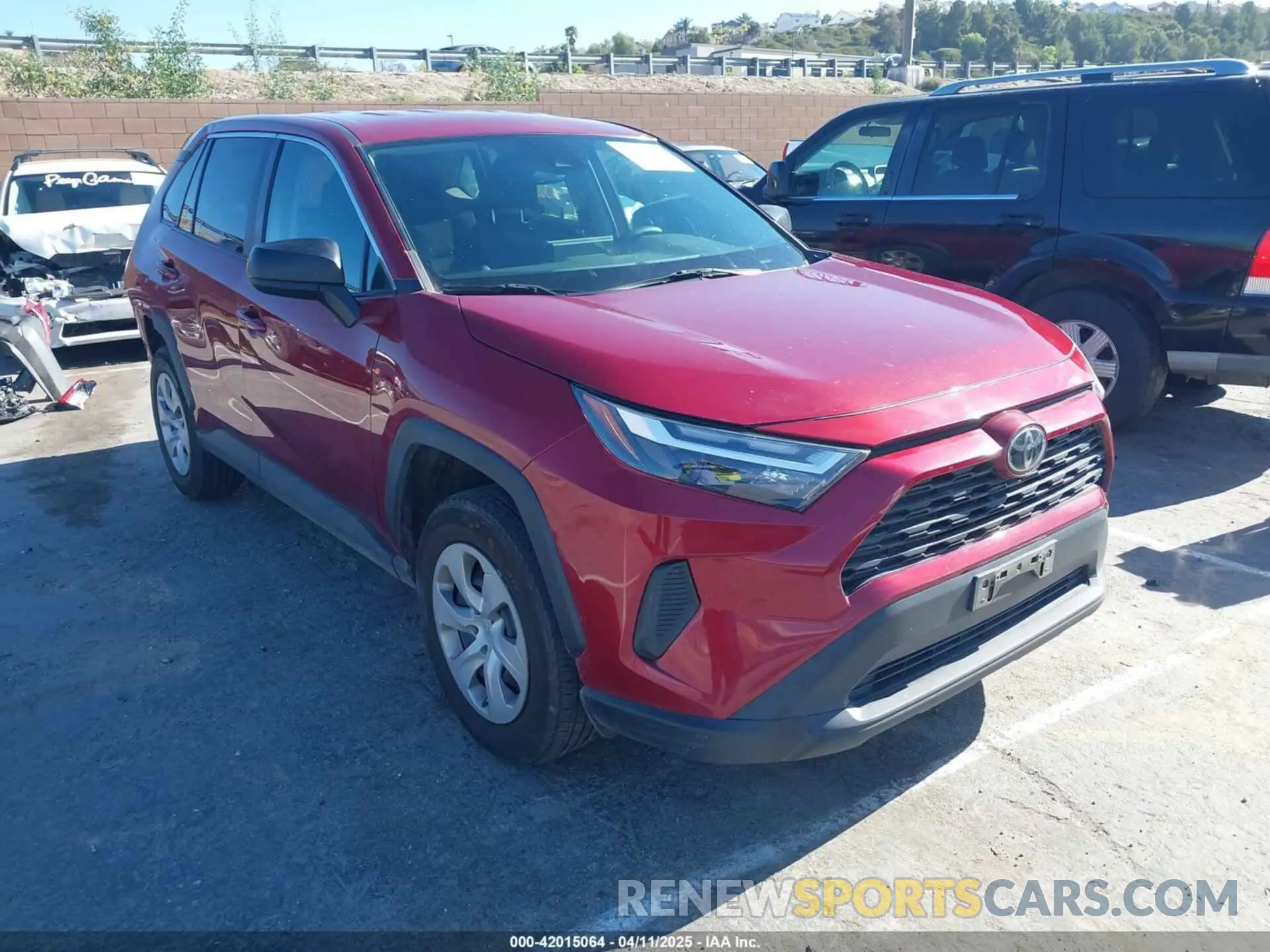 1 Photograph of a damaged car 2T3F1RFV2PW369754 TOYOTA RAV4 2023
