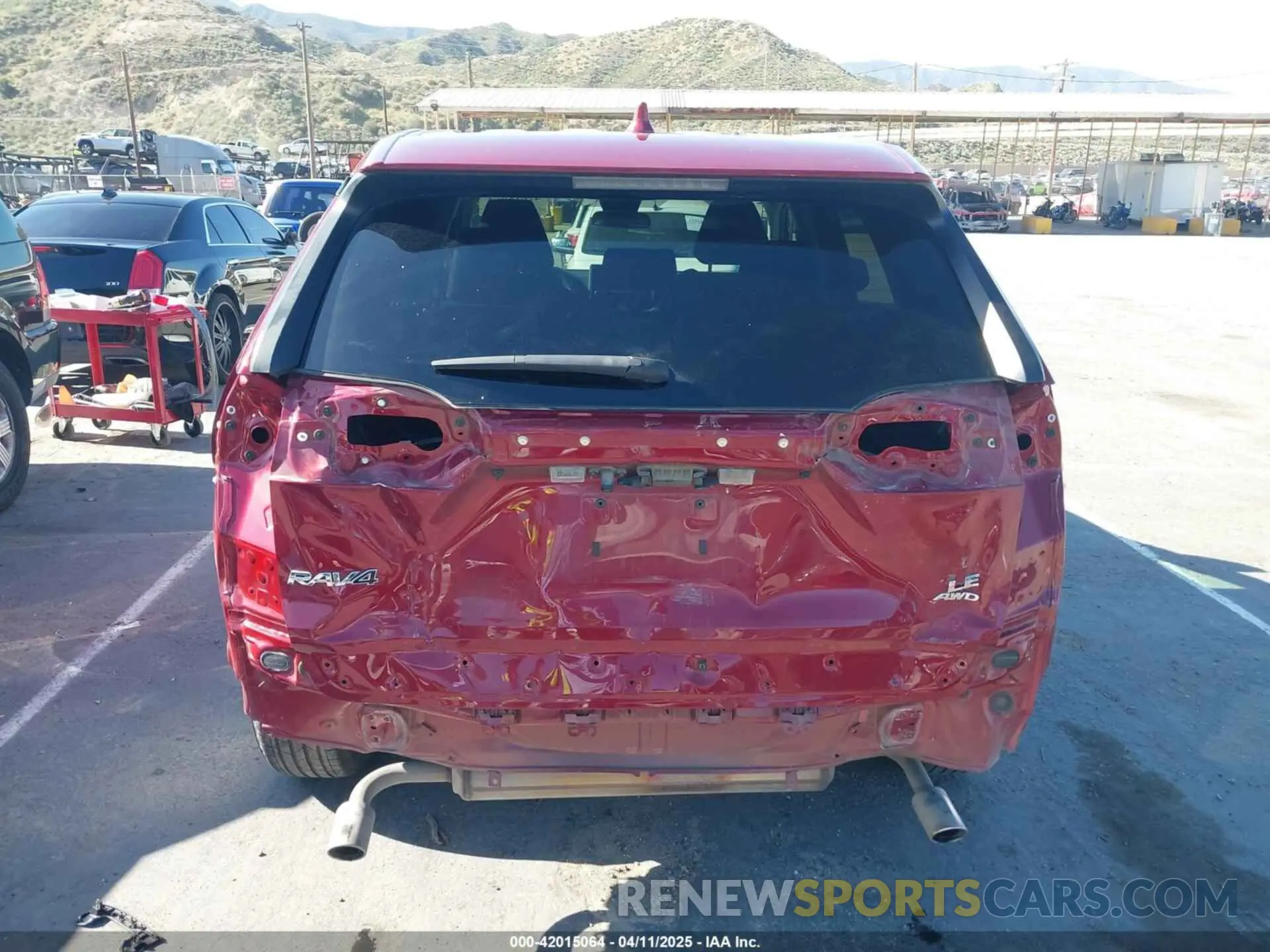 17 Photograph of a damaged car 2T3F1RFV2PW369754 TOYOTA RAV4 2023