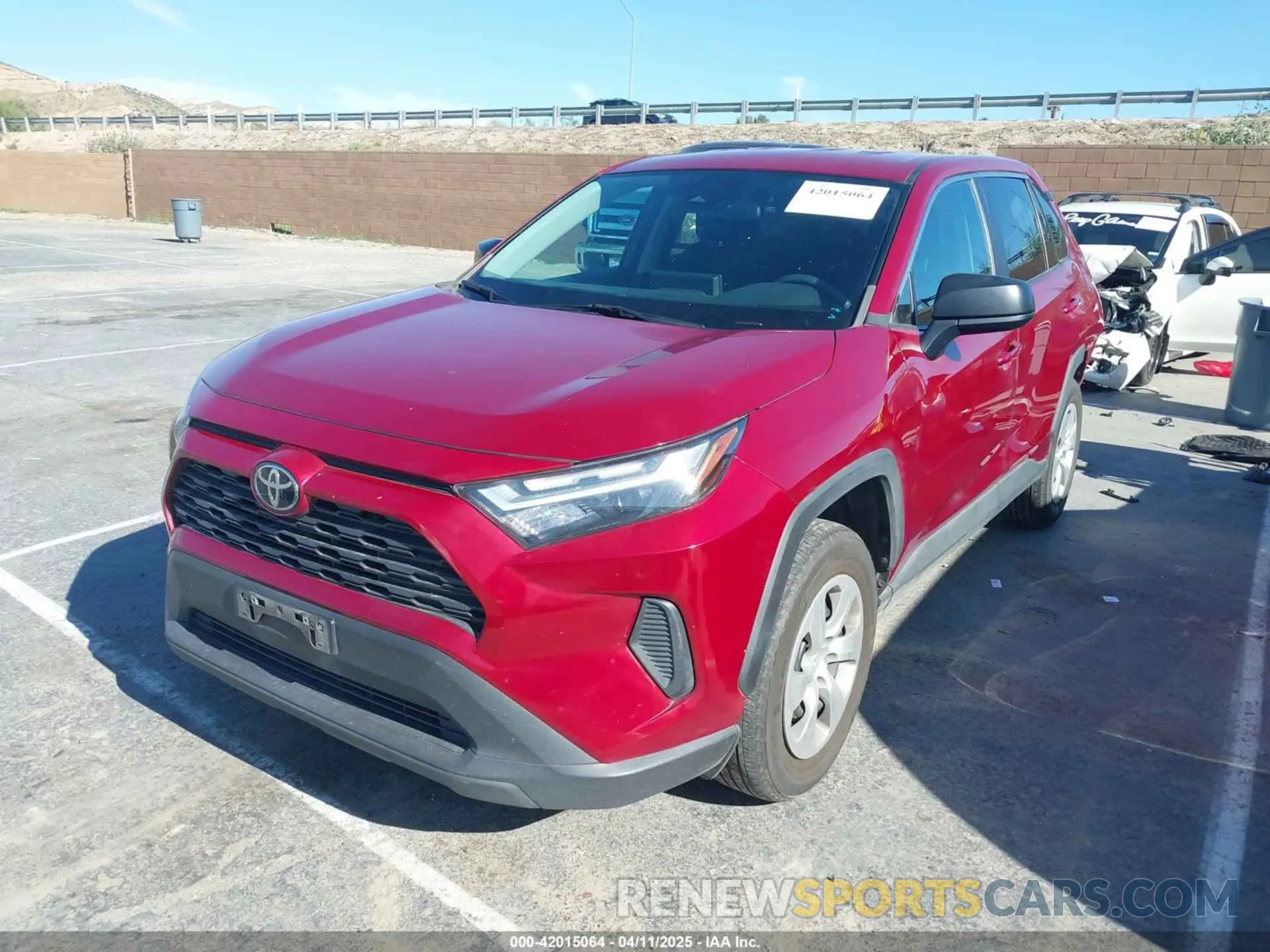 2 Photograph of a damaged car 2T3F1RFV2PW369754 TOYOTA RAV4 2023