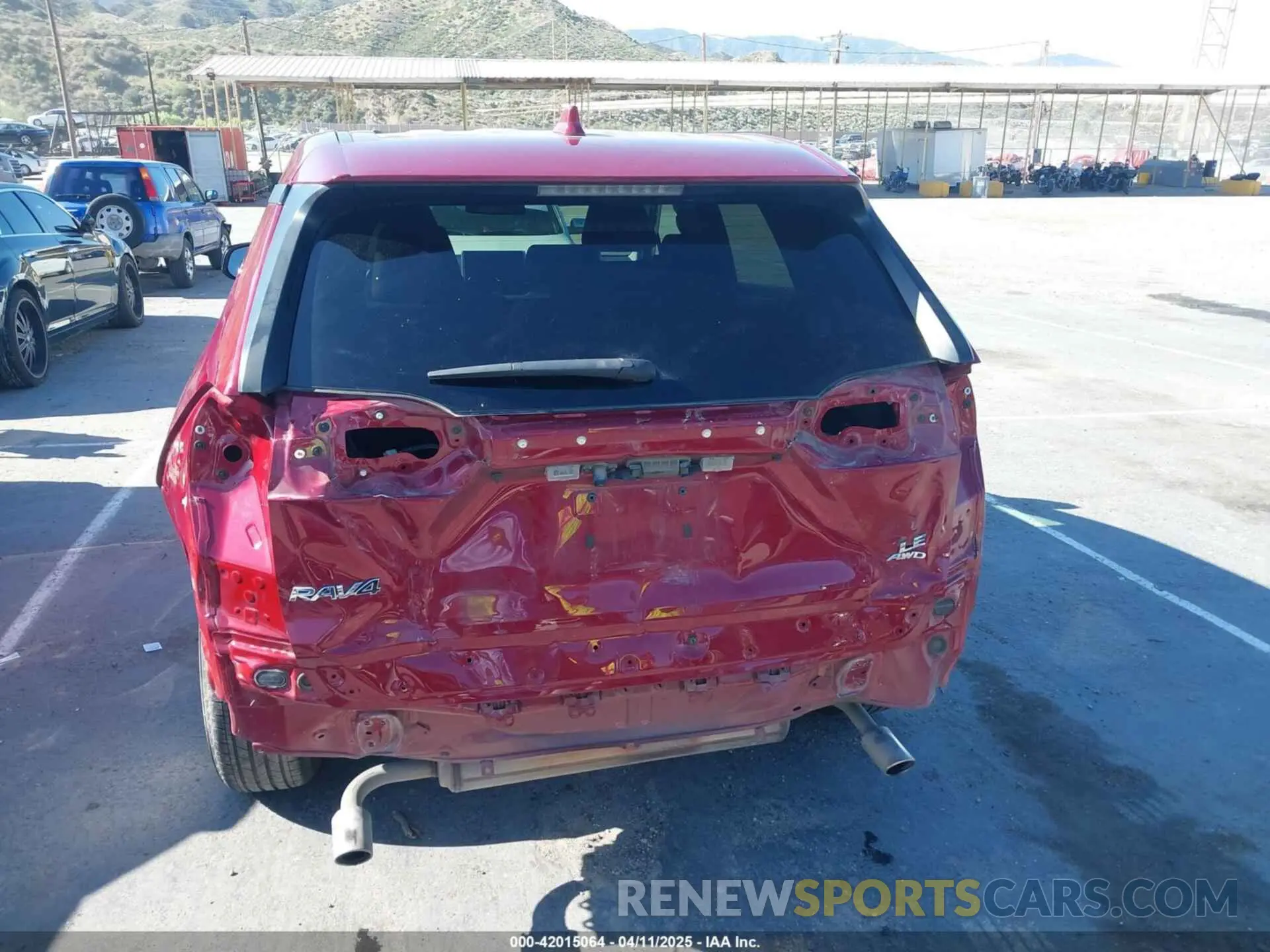 6 Photograph of a damaged car 2T3F1RFV2PW369754 TOYOTA RAV4 2023