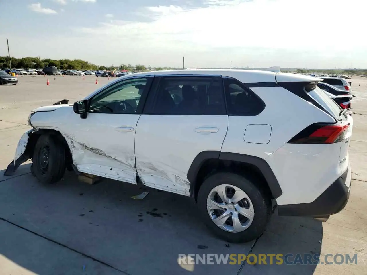 2 Photograph of a damaged car 2T3F1RFV2PW372296 TOYOTA RAV4 2023