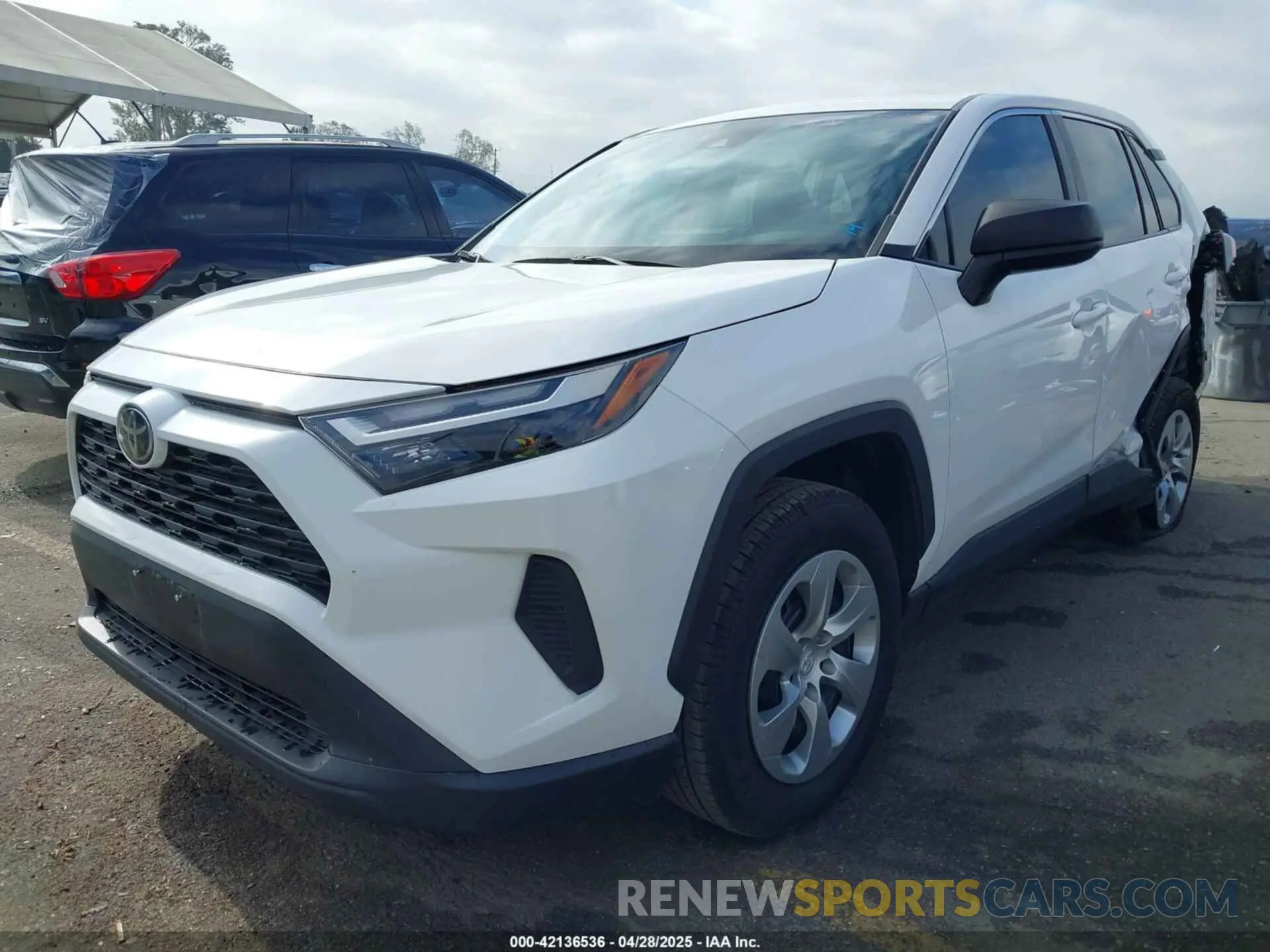 2 Photograph of a damaged car 2T3F1RFV3PC334254 TOYOTA RAV4 2023