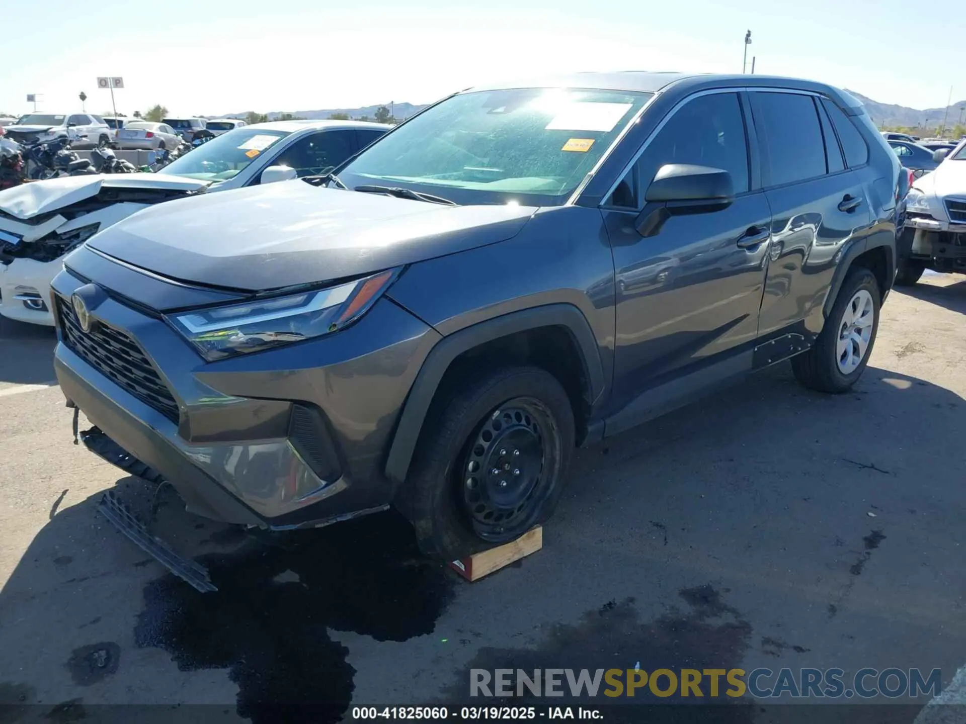 2 Photograph of a damaged car 2T3F1RFV5PC348351 TOYOTA RAV4 2023
