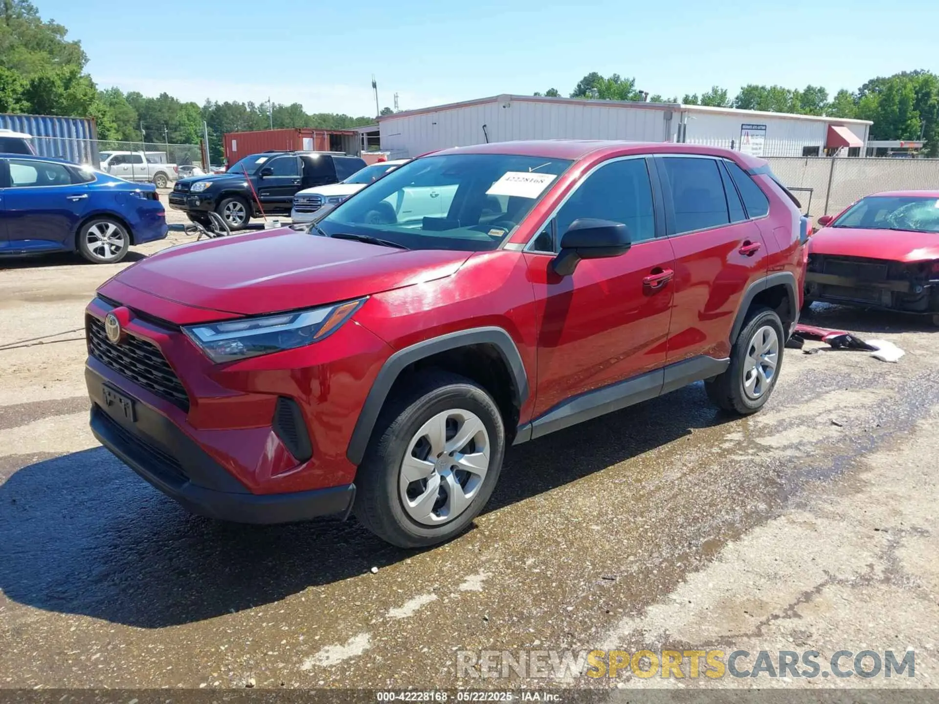 2 Photograph of a damaged car 2T3F1RFV5PW332892 TOYOTA RAV4 2023
