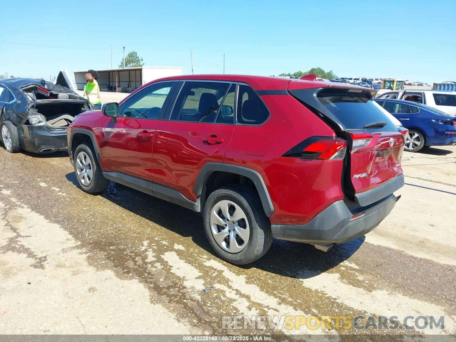 3 Photograph of a damaged car 2T3F1RFV5PW332892 TOYOTA RAV4 2023