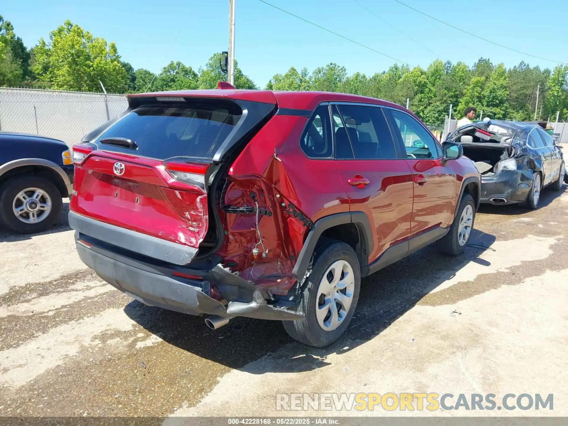 6 Photograph of a damaged car 2T3F1RFV5PW332892 TOYOTA RAV4 2023
