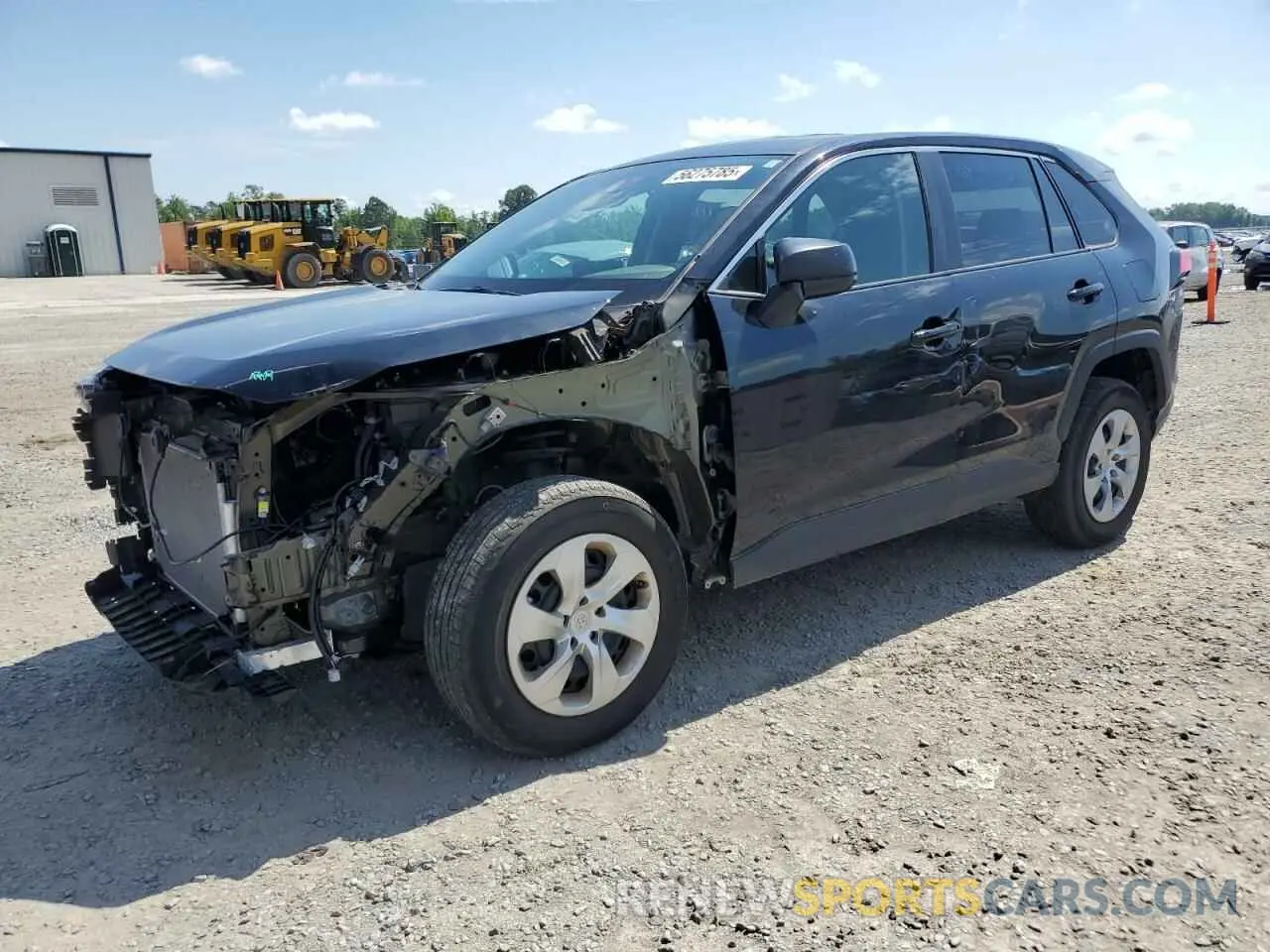 1 Photograph of a damaged car 2T3F1RFV6PW343352 TOYOTA RAV4 2023