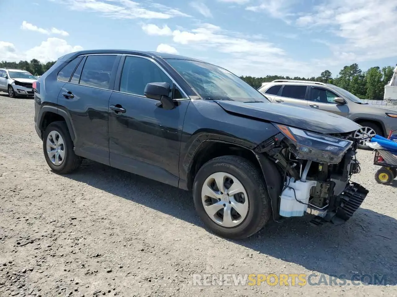4 Photograph of a damaged car 2T3F1RFV6PW343352 TOYOTA RAV4 2023