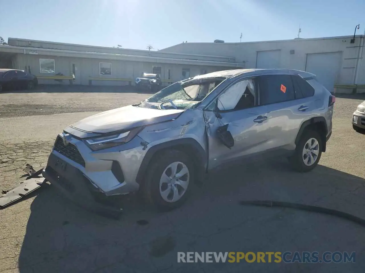 1 Photograph of a damaged car 2T3F1RFV6PW407602 TOYOTA RAV4 2023