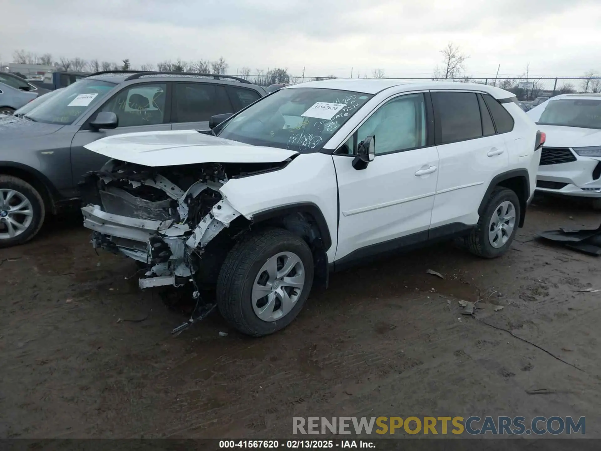 2 Photograph of a damaged car 2T3F1RFV7PC378015 TOYOTA RAV4 2023