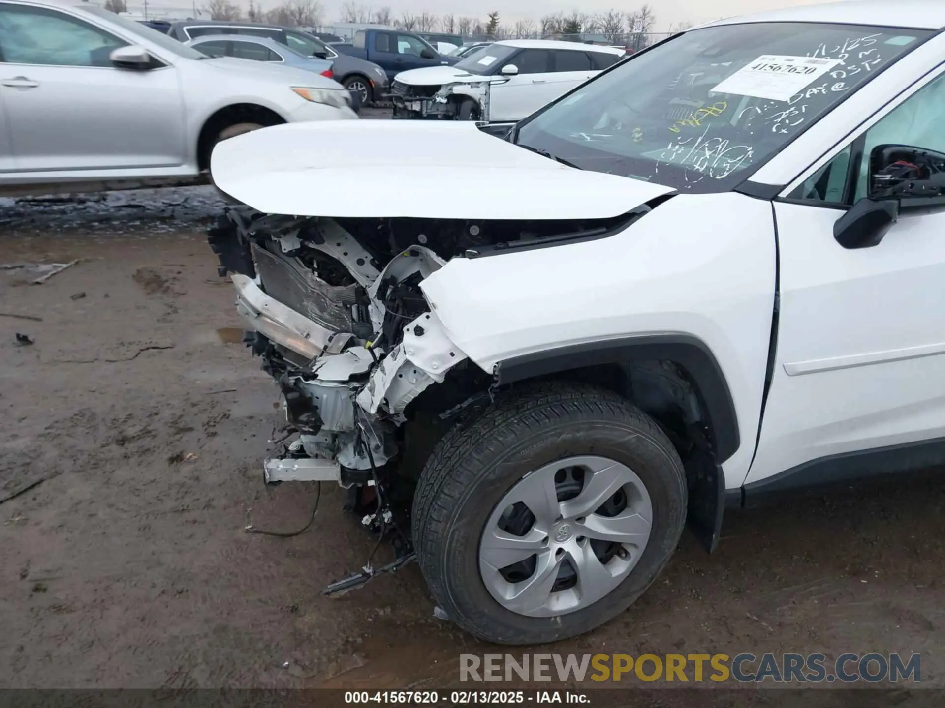6 Photograph of a damaged car 2T3F1RFV7PC378015 TOYOTA RAV4 2023