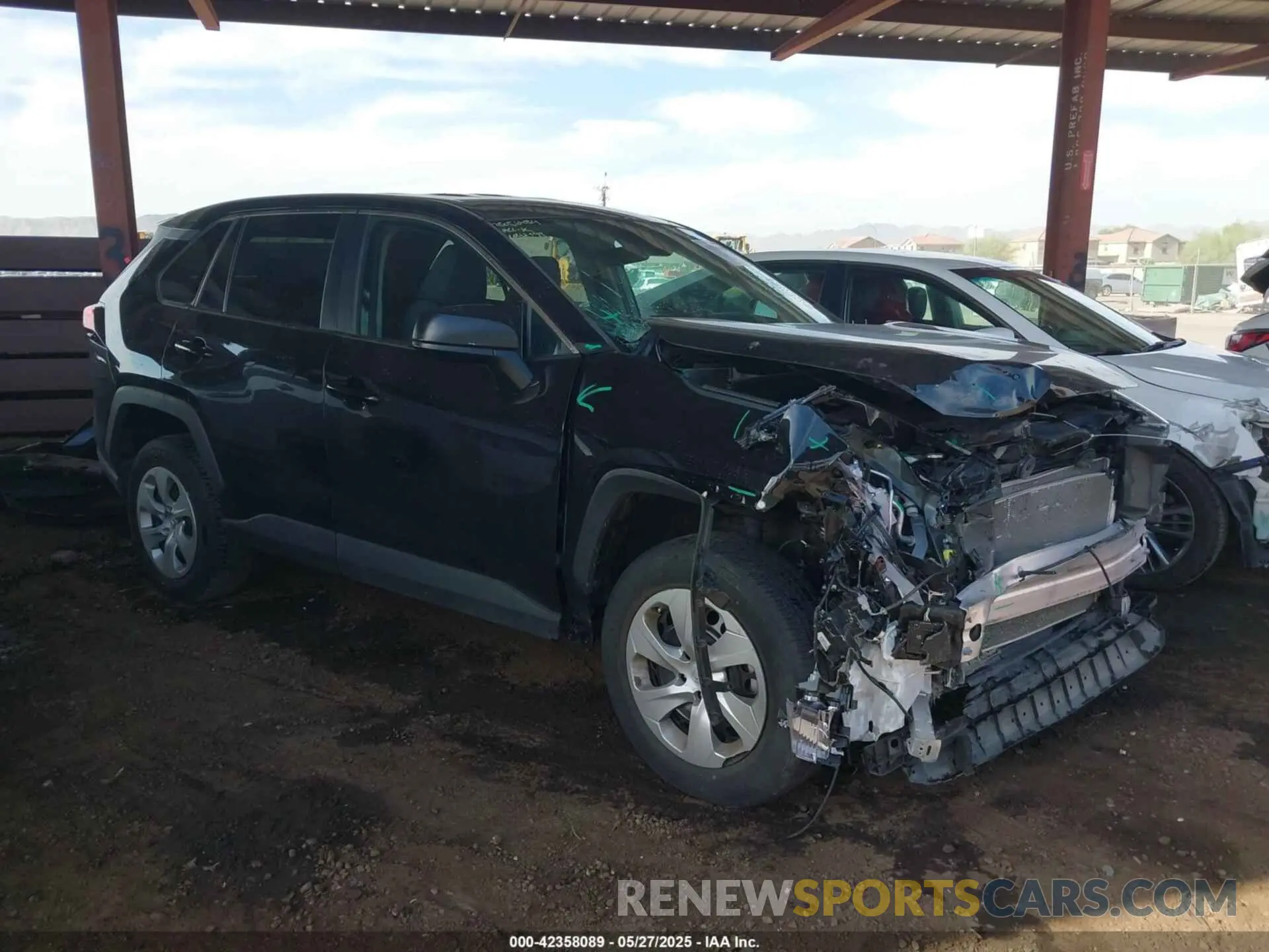1 Photograph of a damaged car 2T3F1RFV8PC357402 TOYOTA RAV4 2023