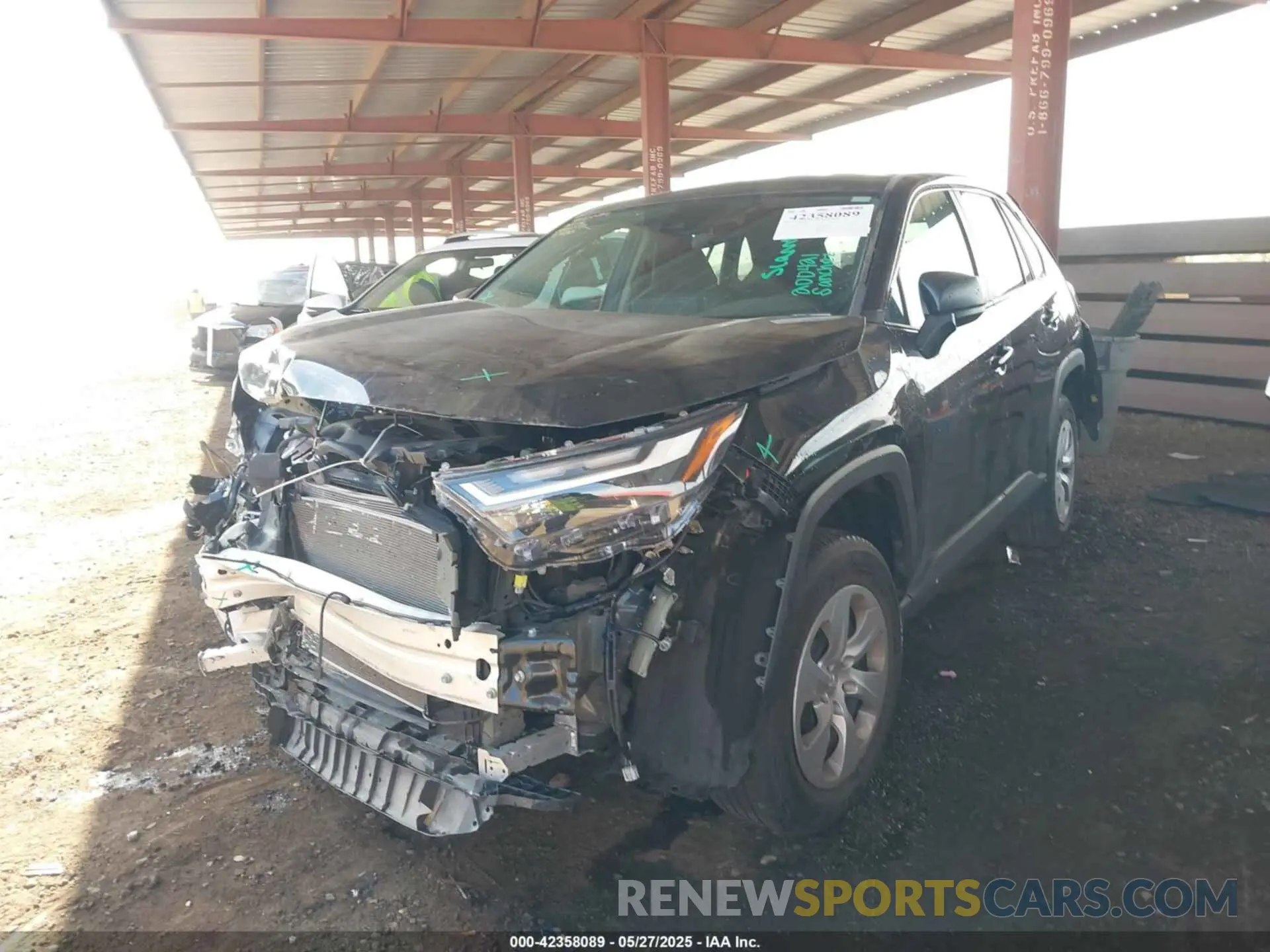 2 Photograph of a damaged car 2T3F1RFV8PC357402 TOYOTA RAV4 2023