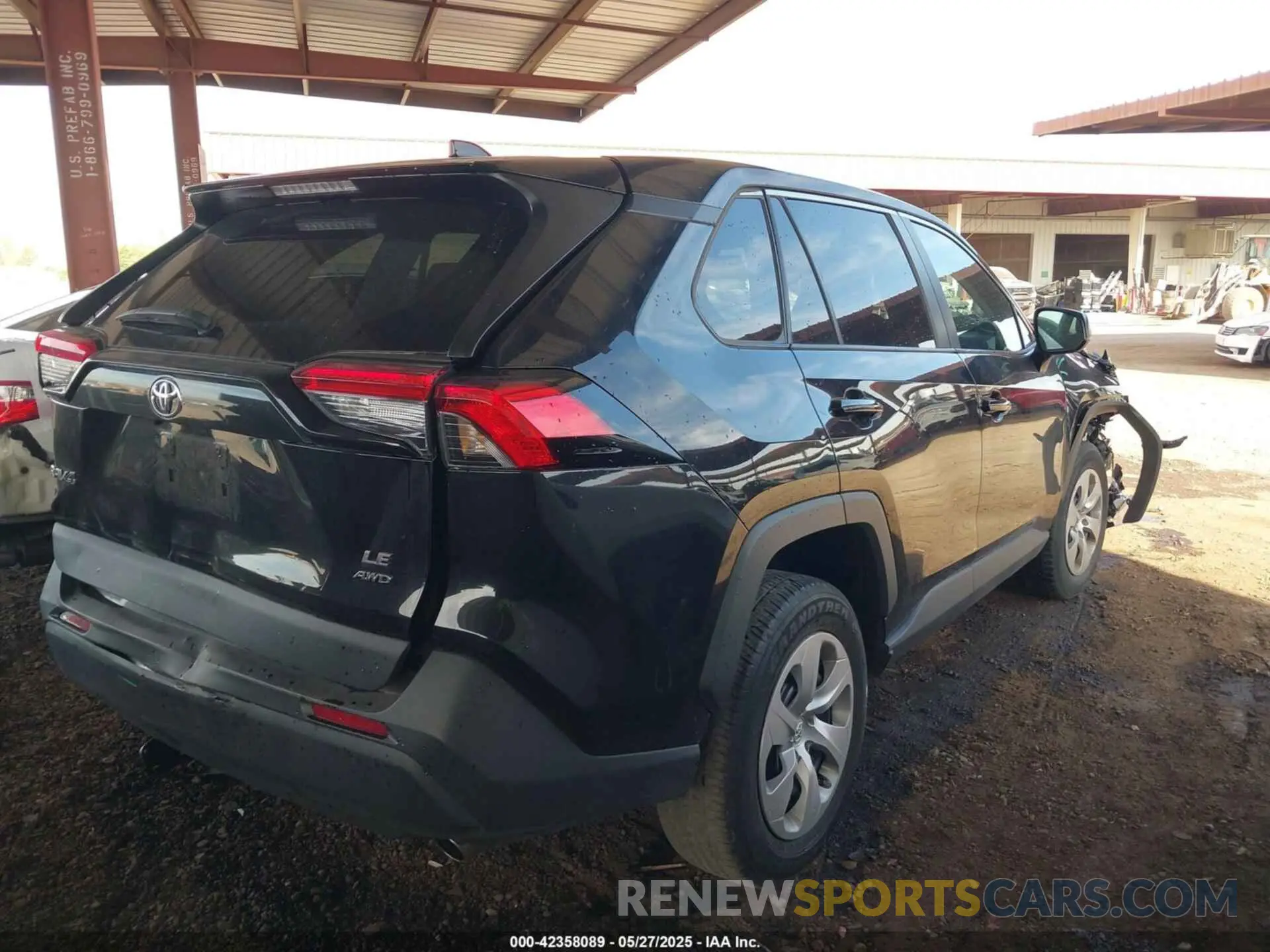 4 Photograph of a damaged car 2T3F1RFV8PC357402 TOYOTA RAV4 2023