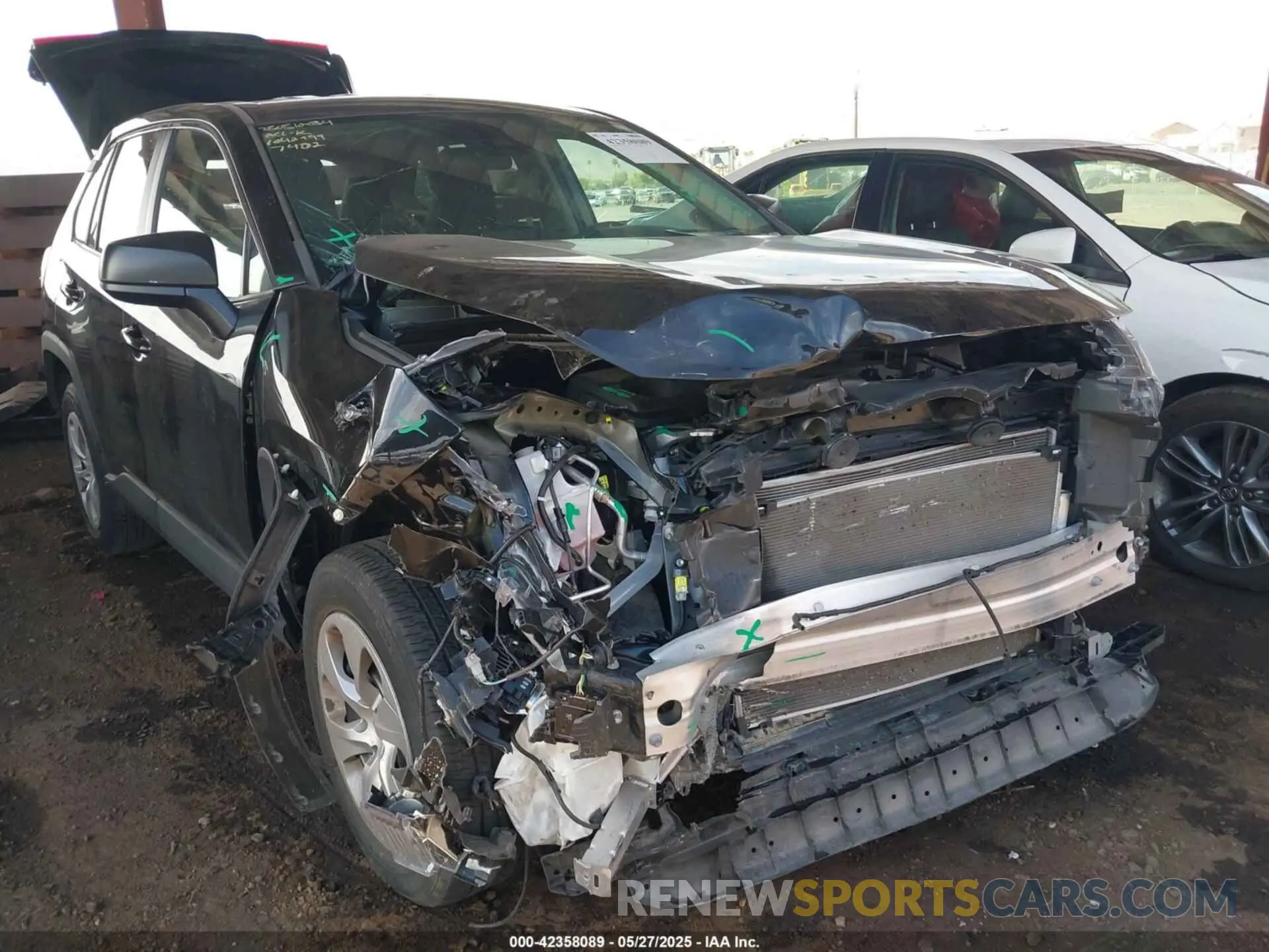 6 Photograph of a damaged car 2T3F1RFV8PC357402 TOYOTA RAV4 2023