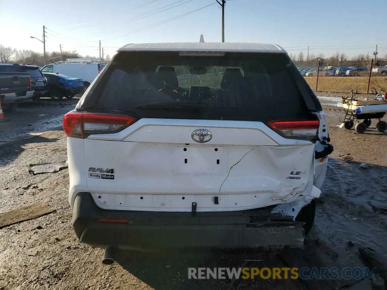 6 Photograph of a damaged car 2T3F1RFV8PC360705 TOYOTA RAV4 2023