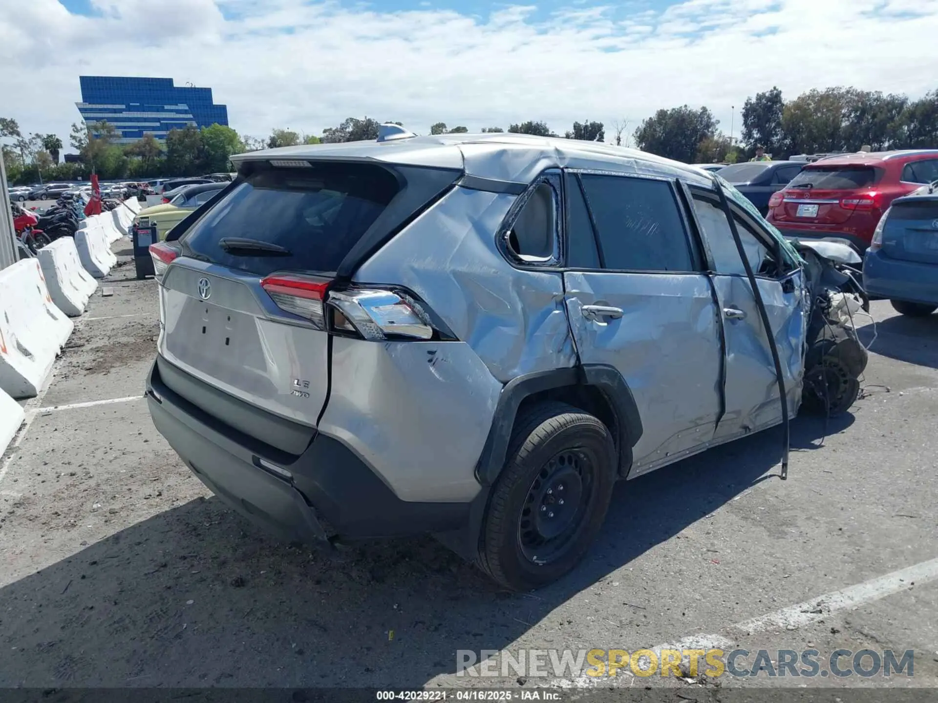 4 Photograph of a damaged car 2T3F1RFV8PC377259 TOYOTA RAV4 2023