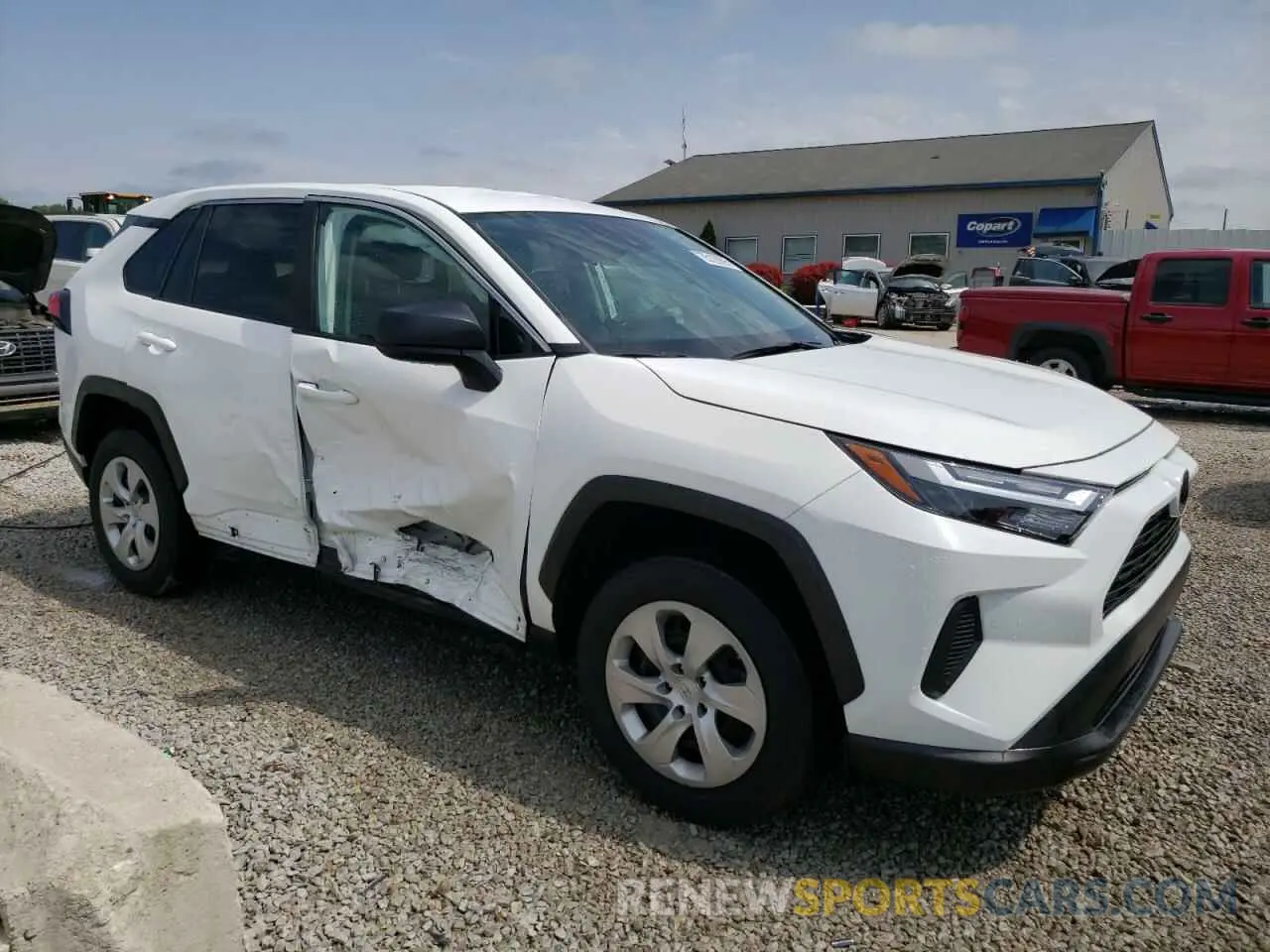 4 Photograph of a damaged car 2T3F1RFV8PW357060 TOYOTA RAV4 2023