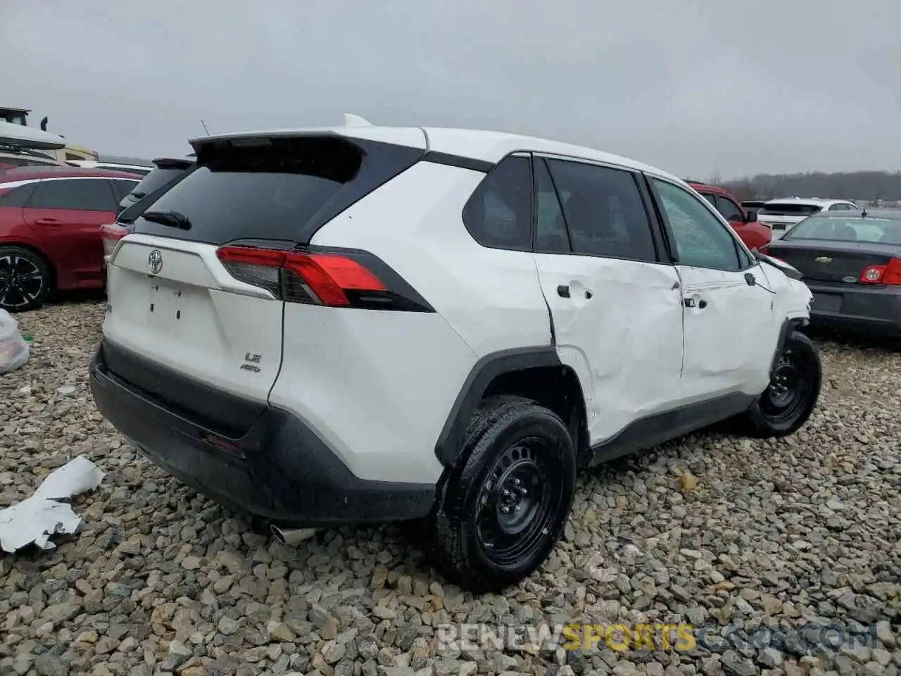 3 Photograph of a damaged car 2T3F1RFV8PW379589 TOYOTA RAV4 2023