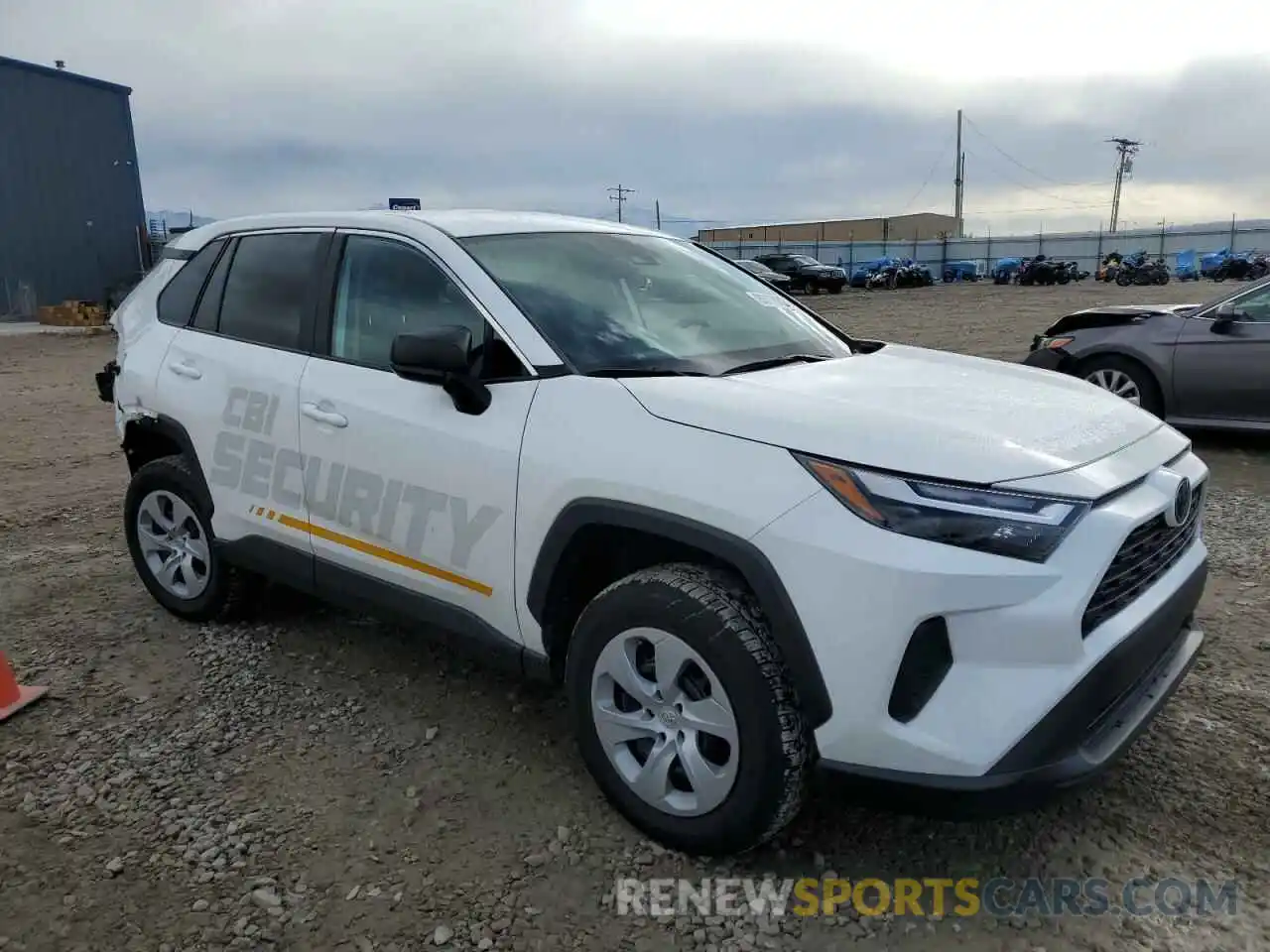 4 Photograph of a damaged car 2T3F1RFV8PW393590 TOYOTA RAV4 2023