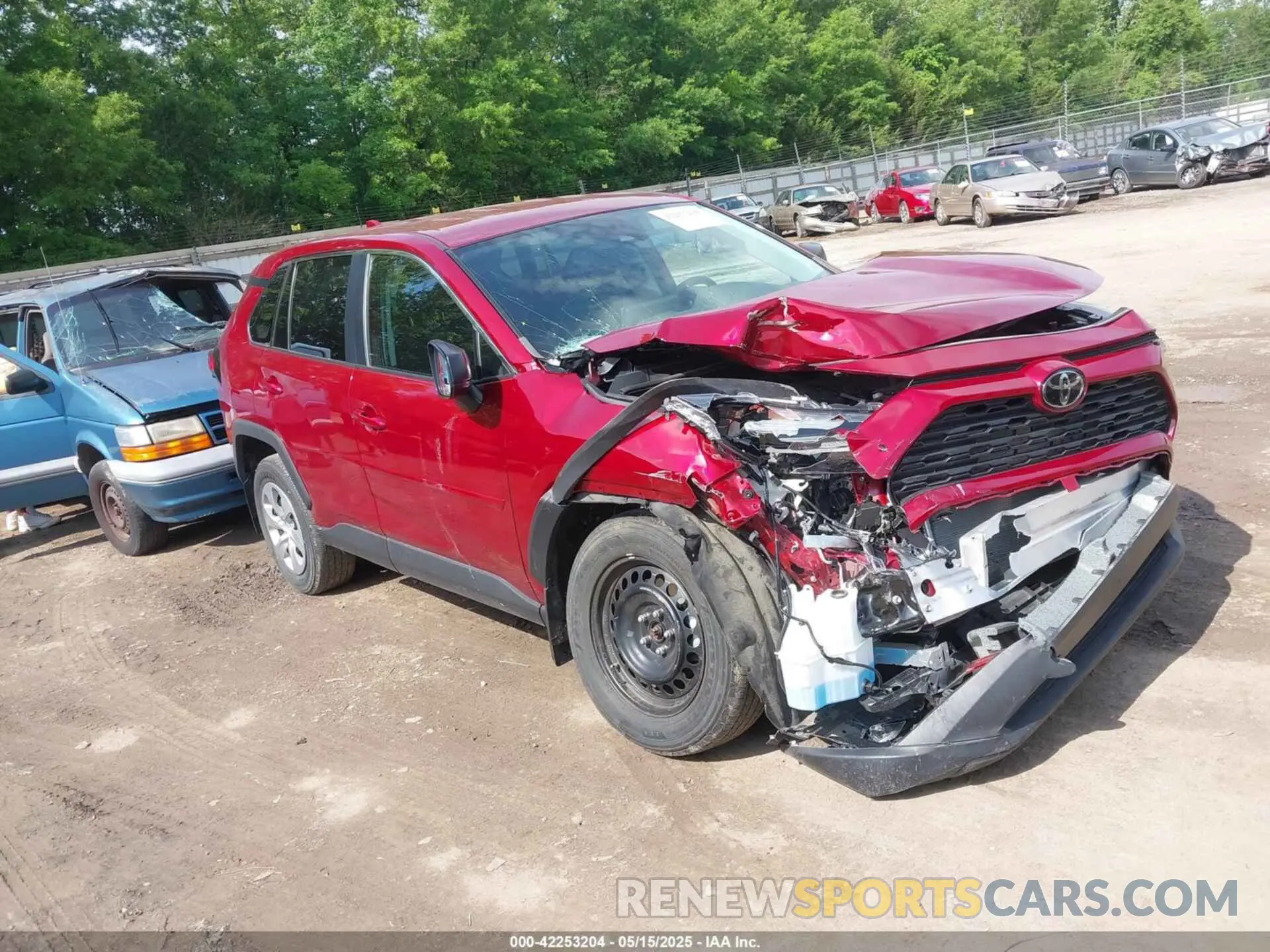 1 Photograph of a damaged car 2T3F1RFVXPW343189 TOYOTA RAV4 2023