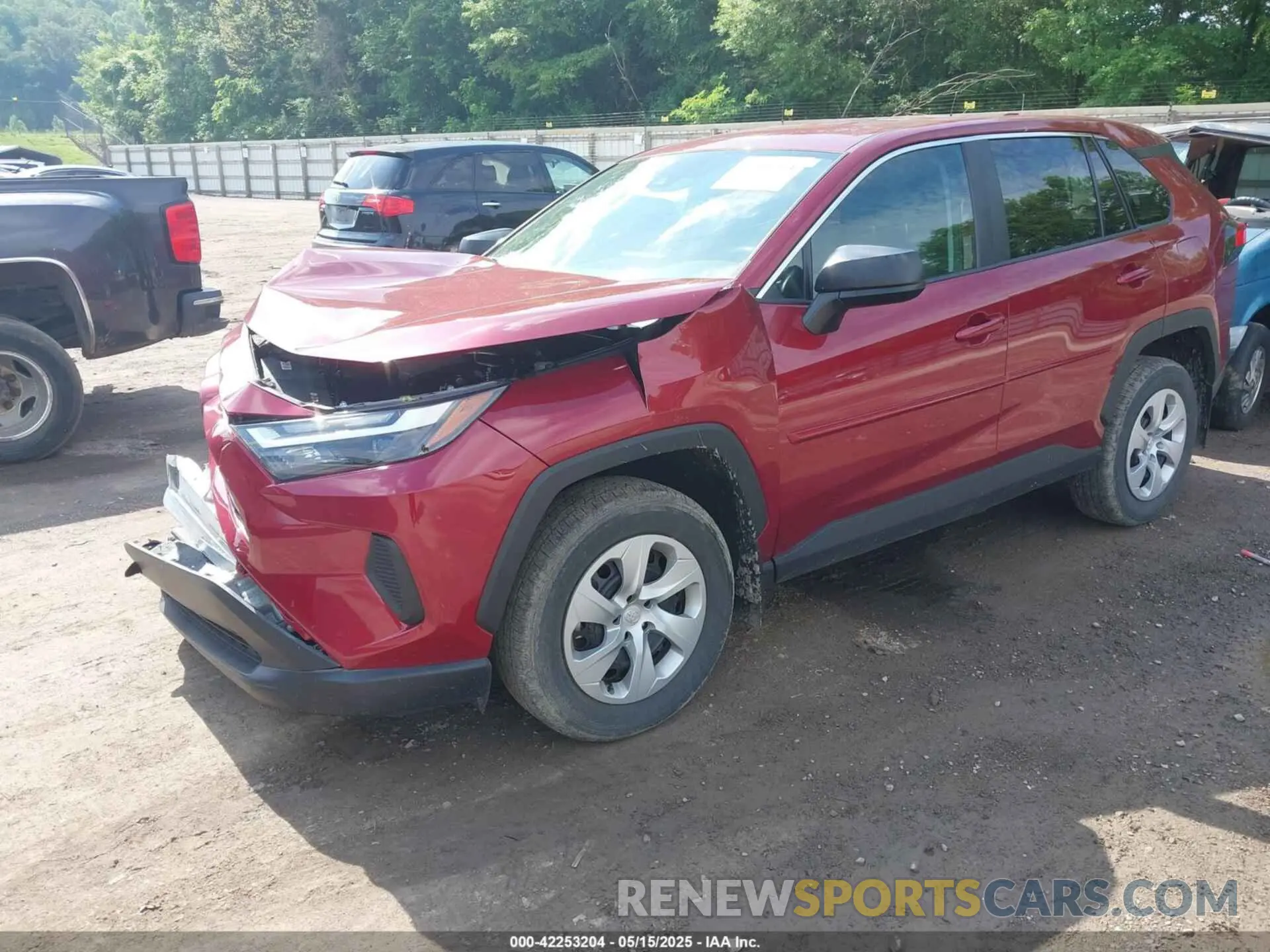 2 Photograph of a damaged car 2T3F1RFVXPW343189 TOYOTA RAV4 2023