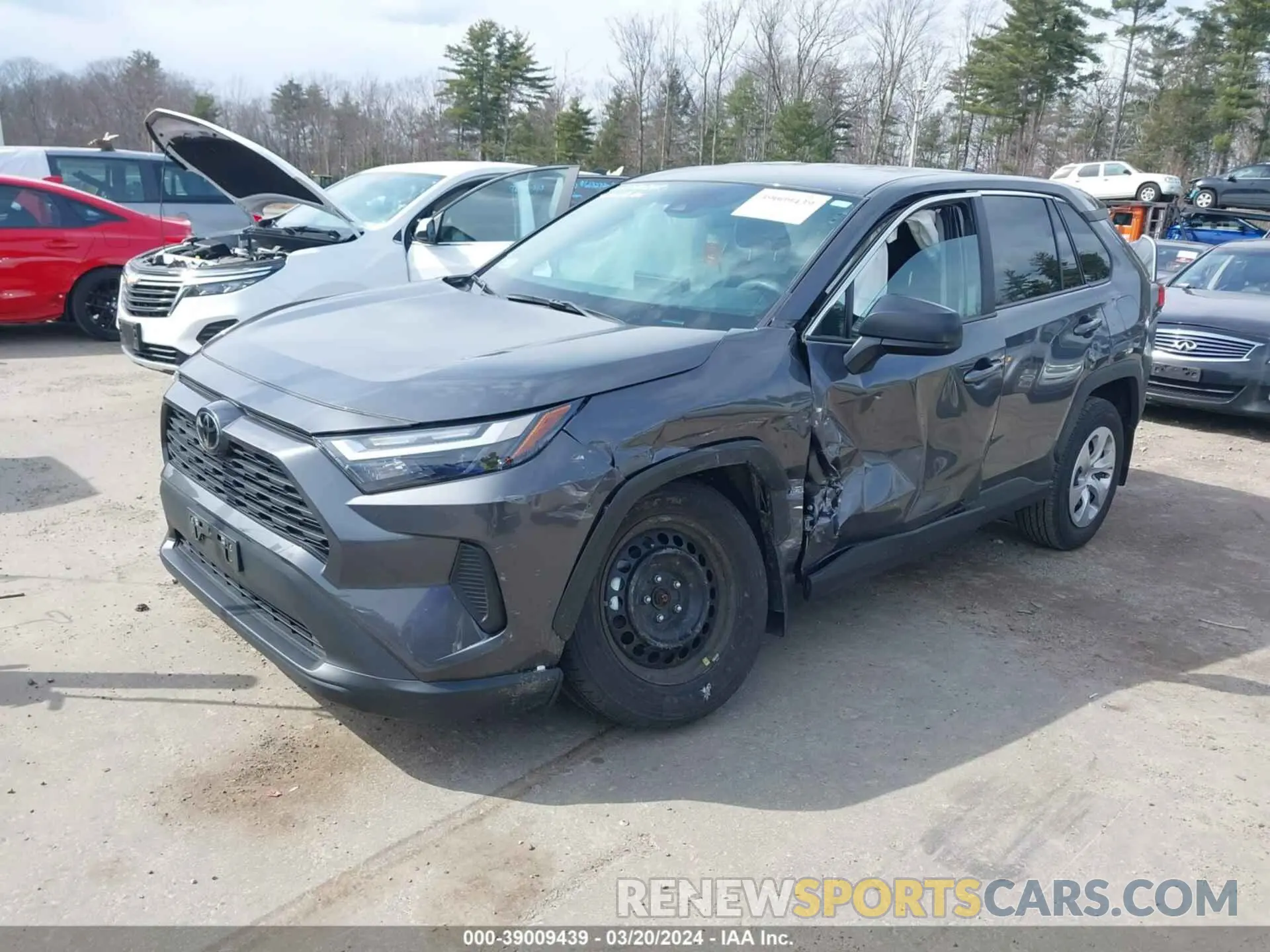 2 Photograph of a damaged car 2T3F1RFVXPW349669 TOYOTA RAV4 2023