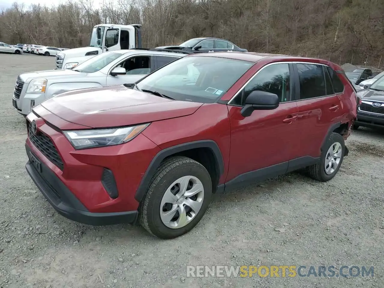 1 Photograph of a damaged car 2T3F1RFVXPW369274 TOYOTA RAV4 2023