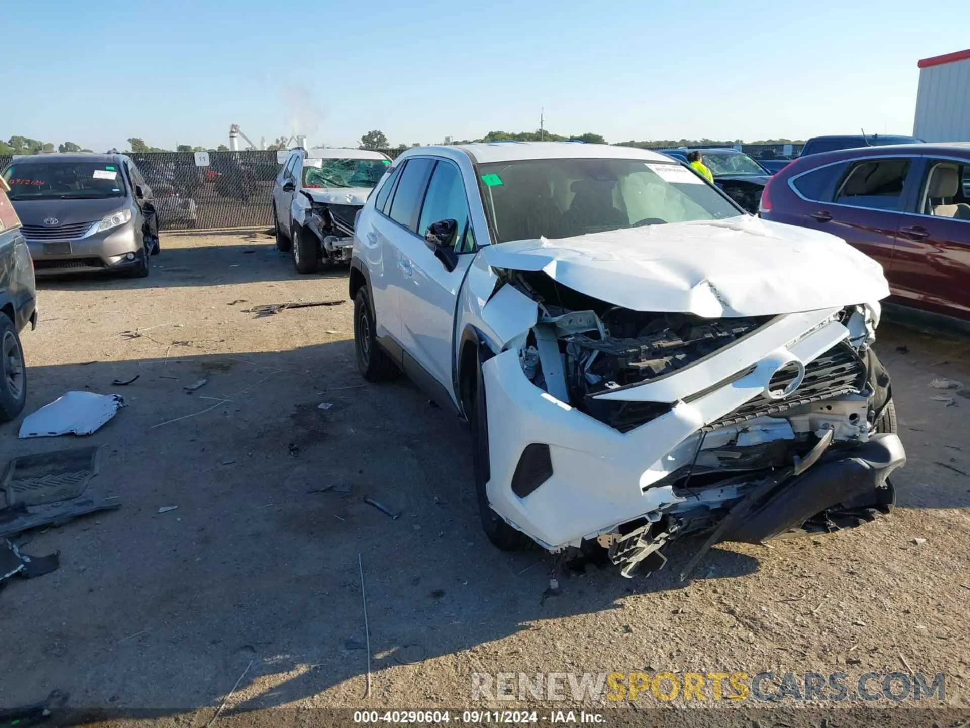 1 Photograph of a damaged car 2T3F1RFVXPW373924 TOYOTA RAV4 2023