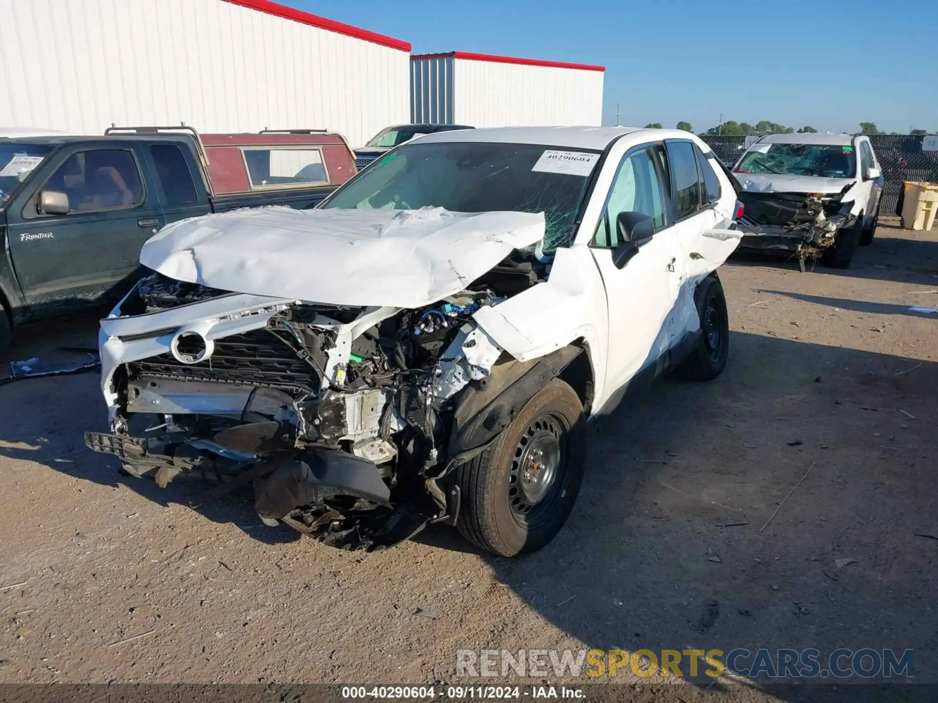 2 Photograph of a damaged car 2T3F1RFVXPW373924 TOYOTA RAV4 2023