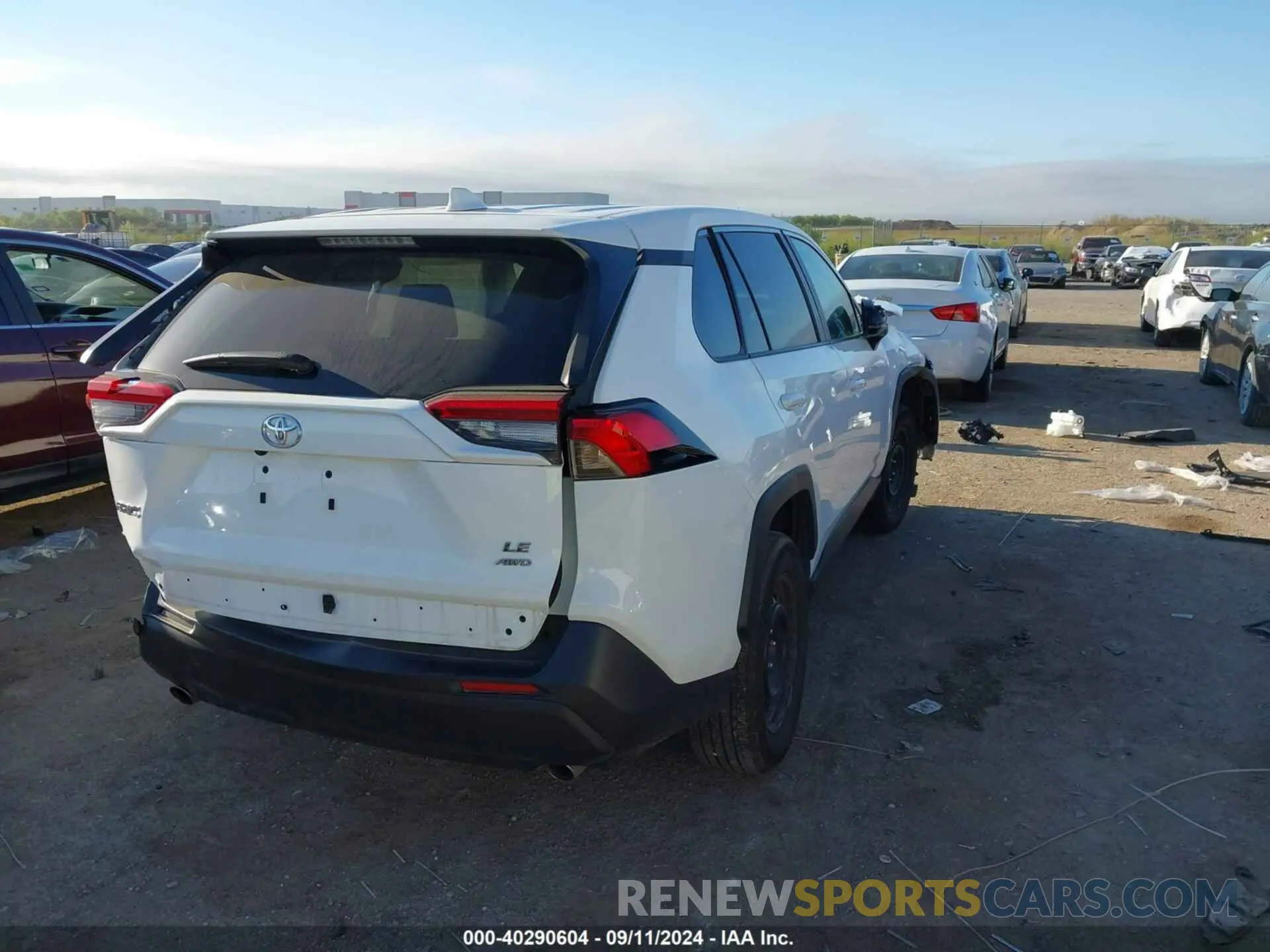 4 Photograph of a damaged car 2T3F1RFVXPW373924 TOYOTA RAV4 2023