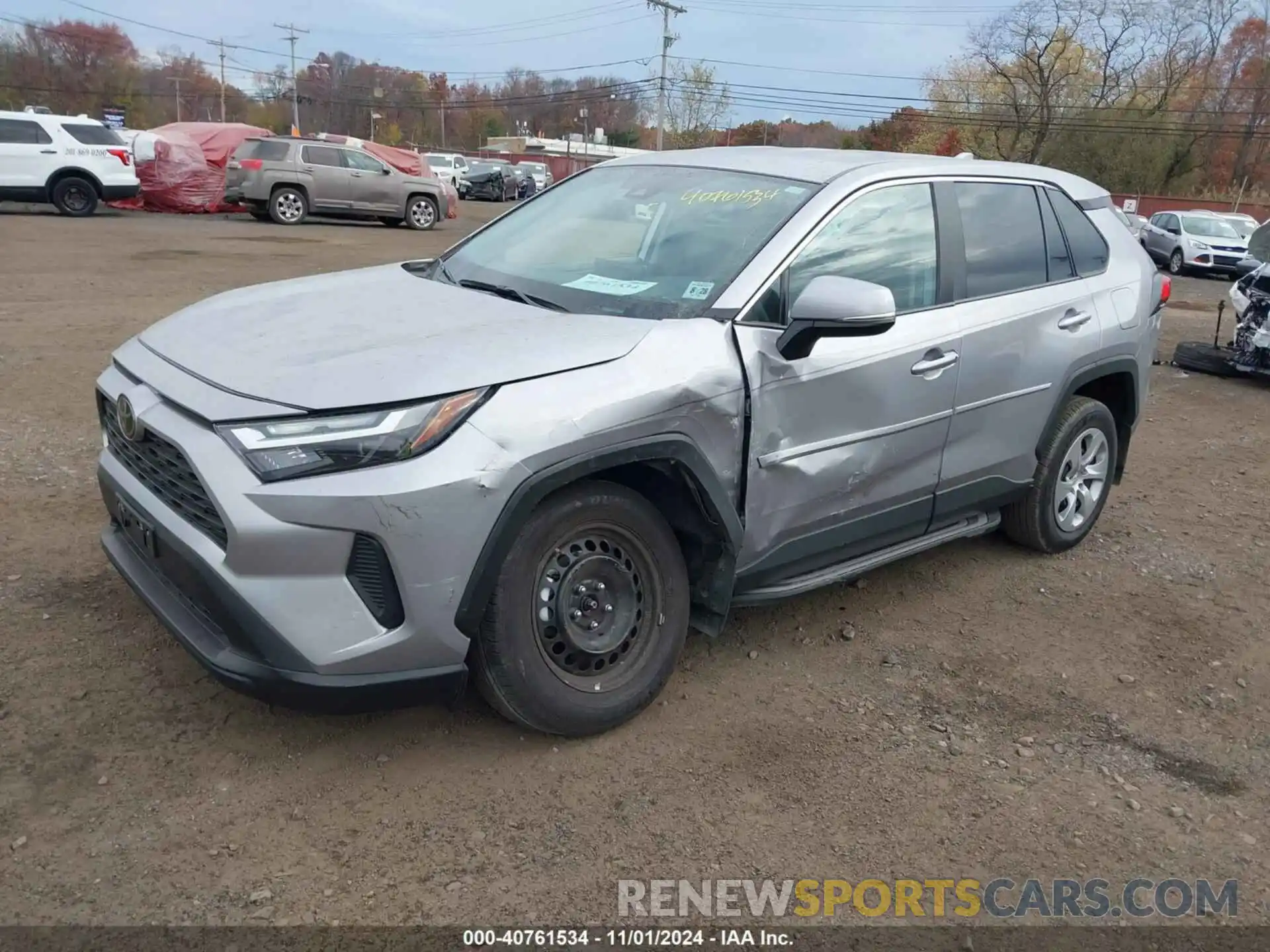 2 Photograph of a damaged car 2T3G1RFV0PC373310 TOYOTA RAV4 2023