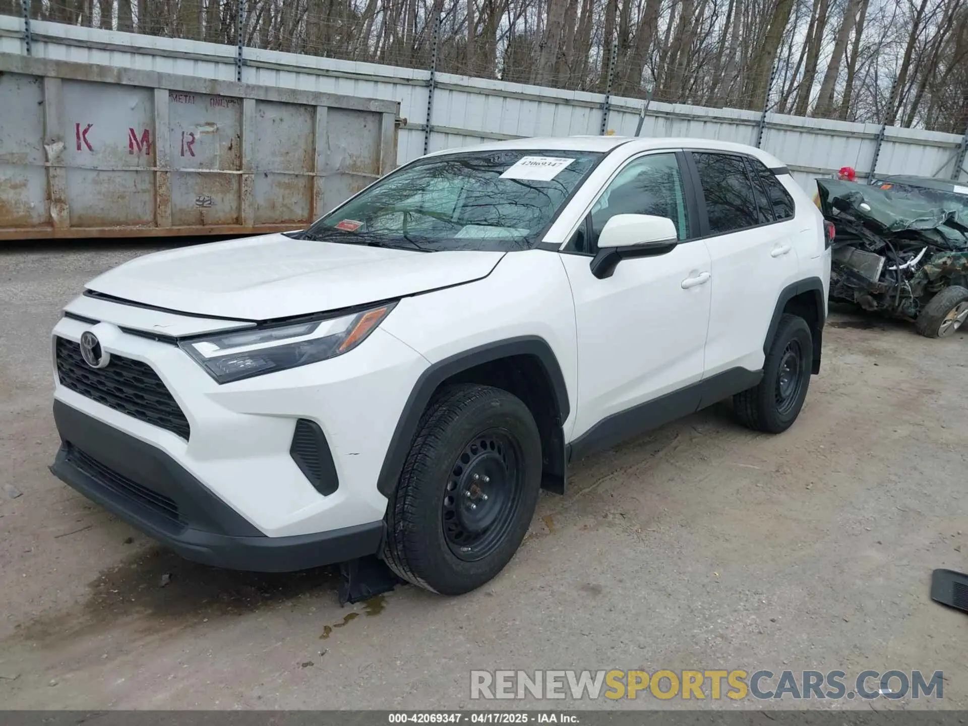 2 Photograph of a damaged car 2T3G1RFV1PW344767 TOYOTA RAV4 2023