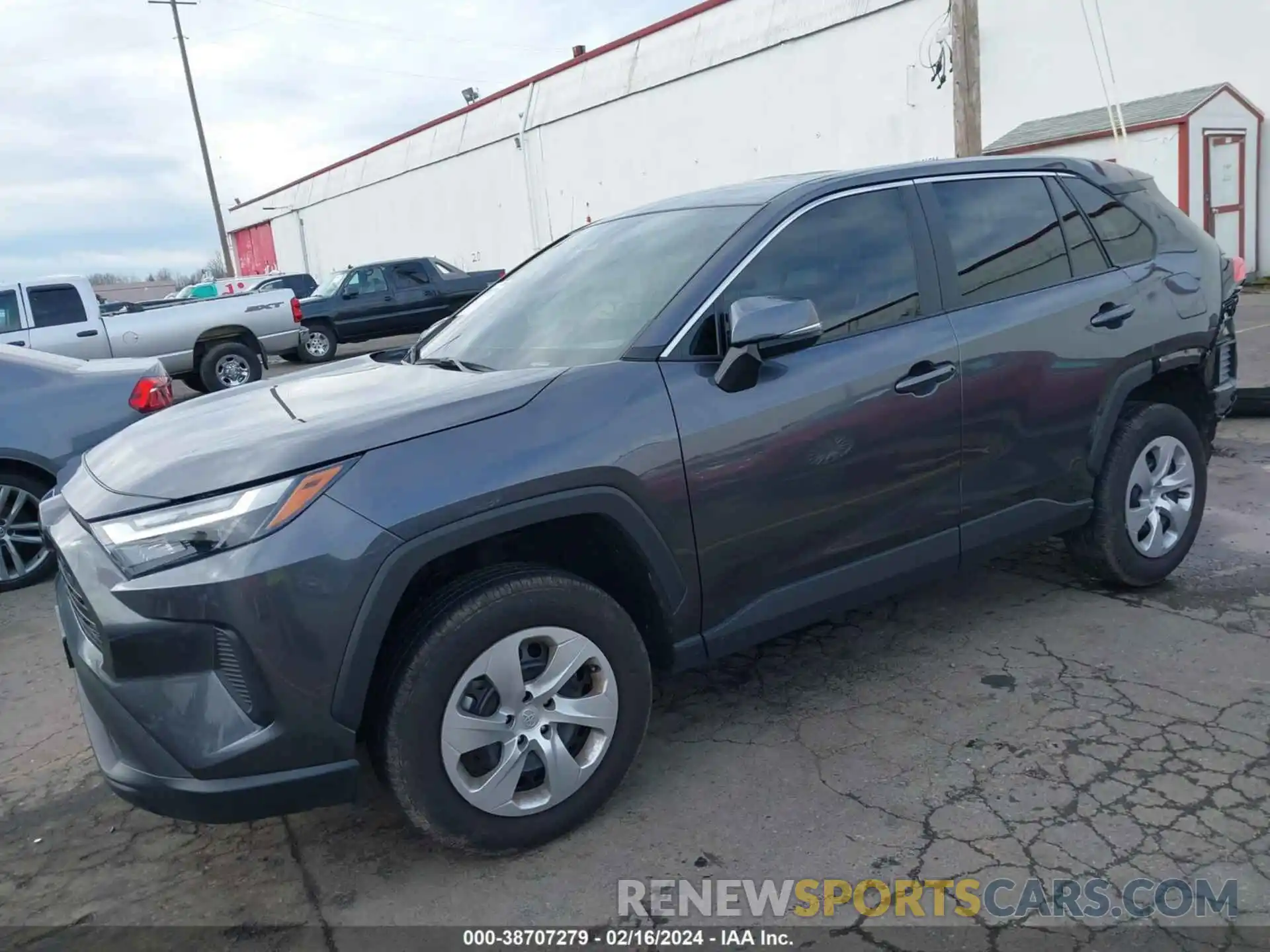 2 Photograph of a damaged car 2T3G1RFV3PC350880 TOYOTA RAV4 2023