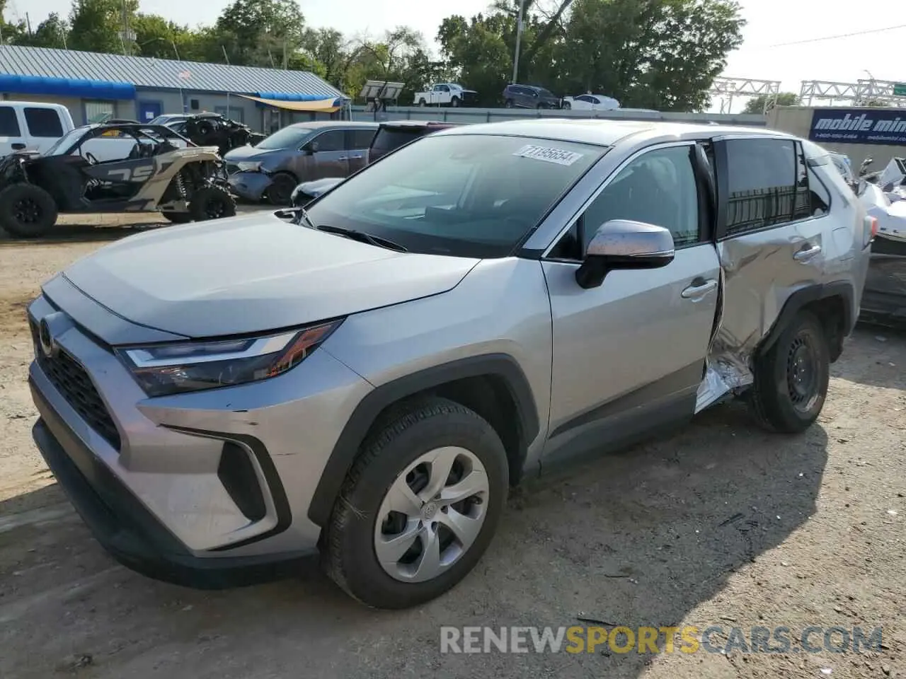 1 Photograph of a damaged car 2T3G1RFV4PC328337 TOYOTA RAV4 2023