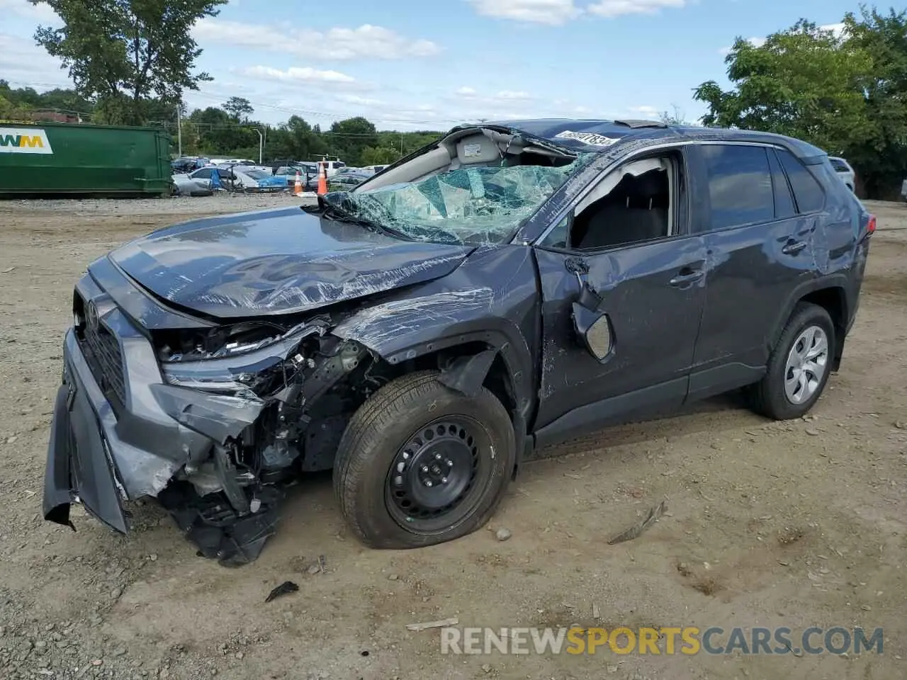 1 Photograph of a damaged car 2T3G1RFV8PC383485 TOYOTA RAV4 2023