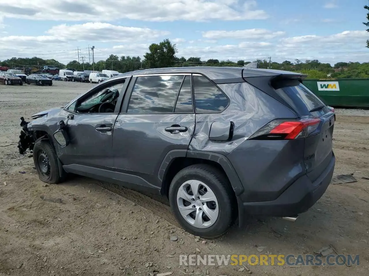 2 Photograph of a damaged car 2T3G1RFV8PC383485 TOYOTA RAV4 2023