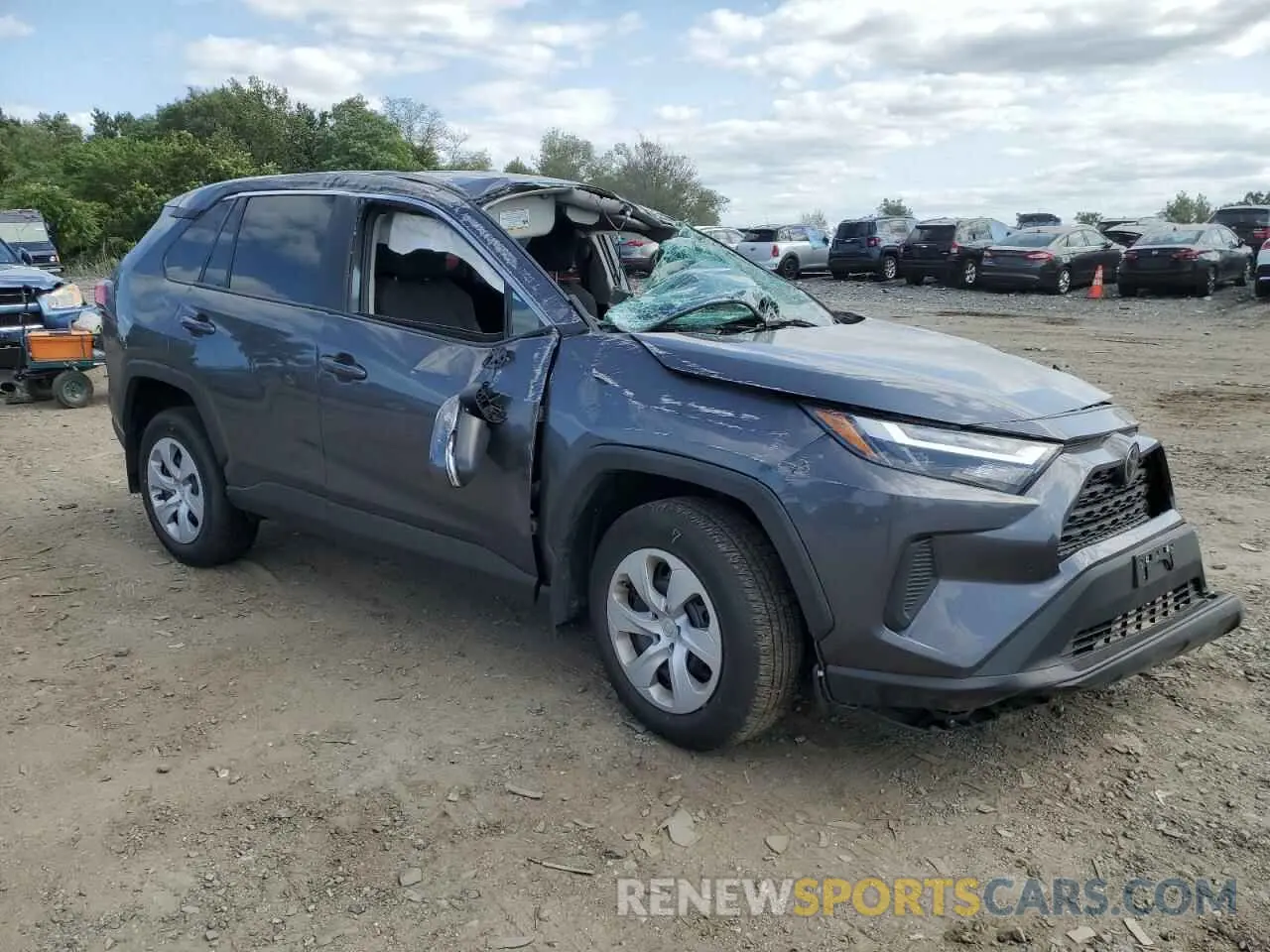 4 Photograph of a damaged car 2T3G1RFV8PC383485 TOYOTA RAV4 2023