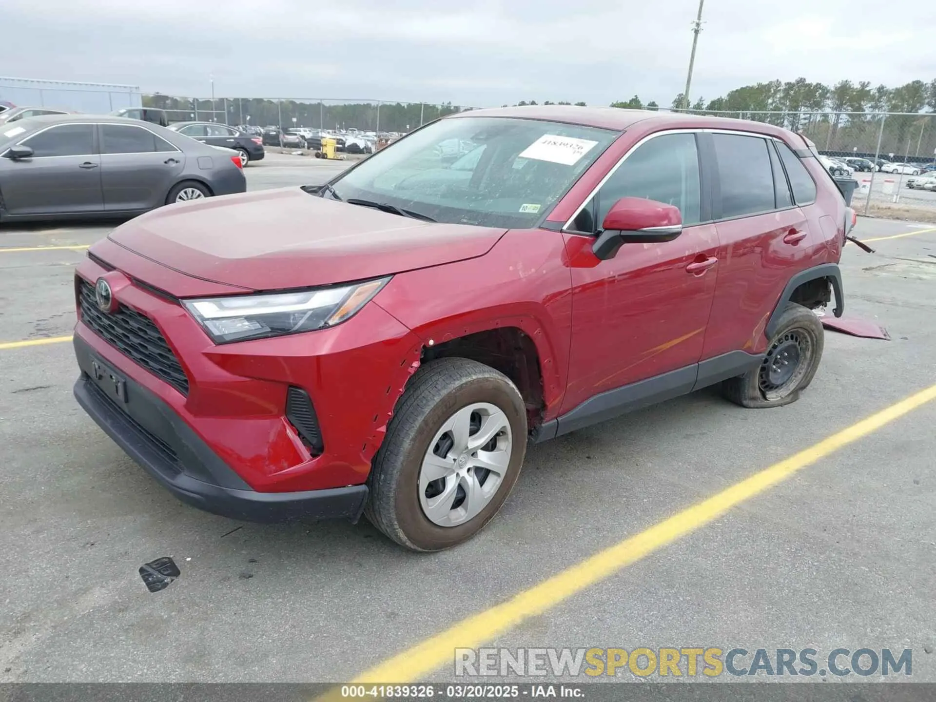2 Photograph of a damaged car 2T3G1RFV8PW398731 TOYOTA RAV4 2023