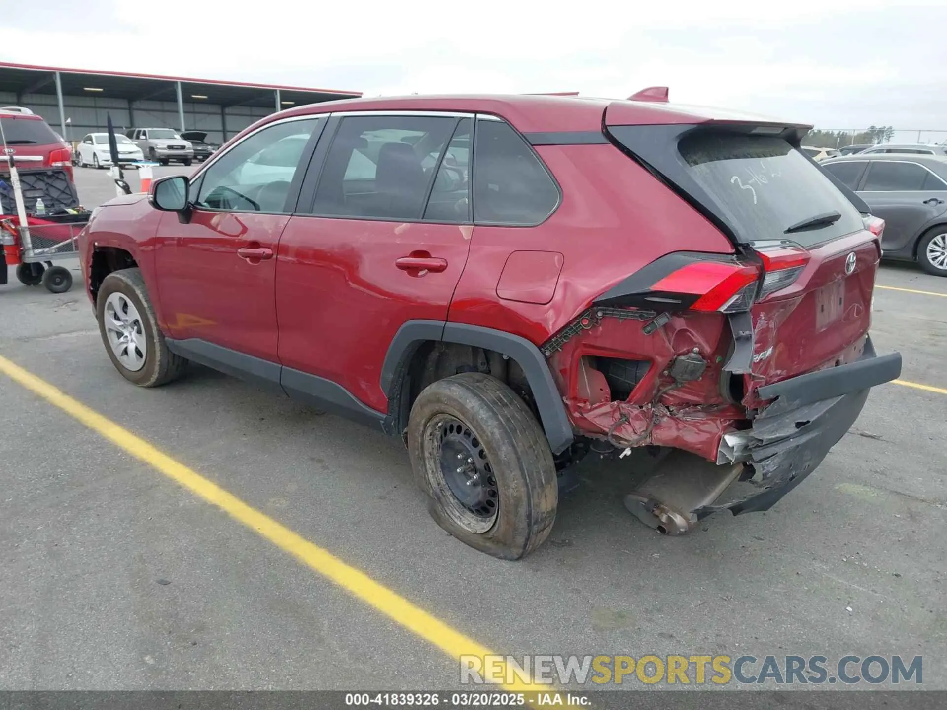 3 Photograph of a damaged car 2T3G1RFV8PW398731 TOYOTA RAV4 2023