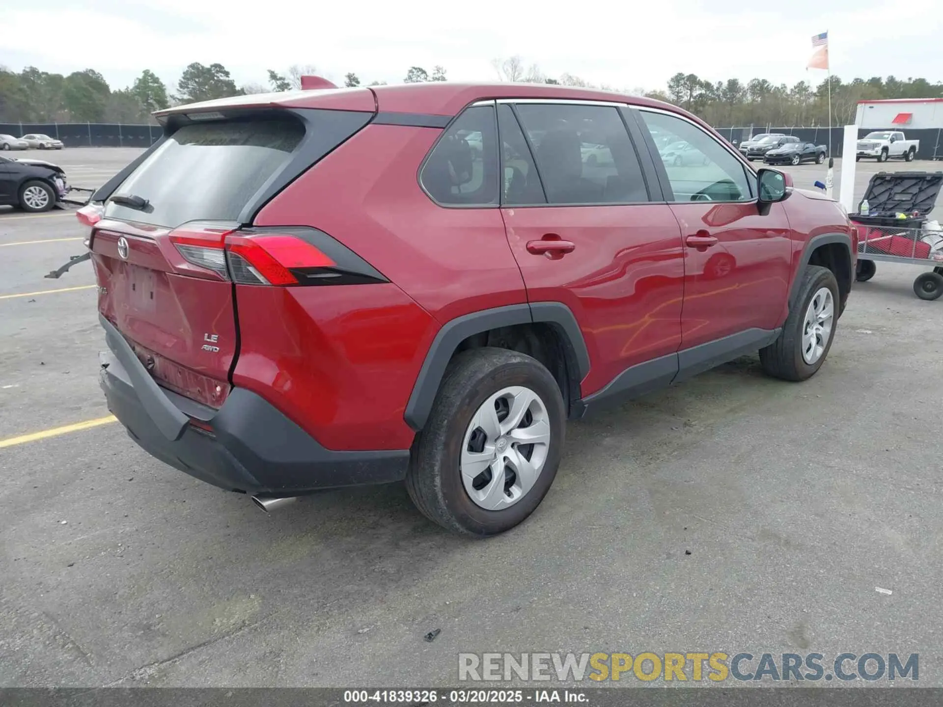 4 Photograph of a damaged car 2T3G1RFV8PW398731 TOYOTA RAV4 2023
