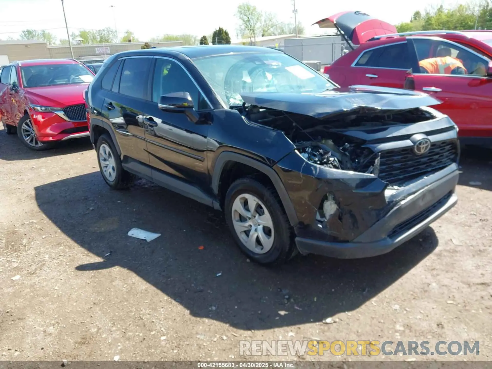 1 Photograph of a damaged car 2T3G1RFV9PC327684 TOYOTA RAV4 2023